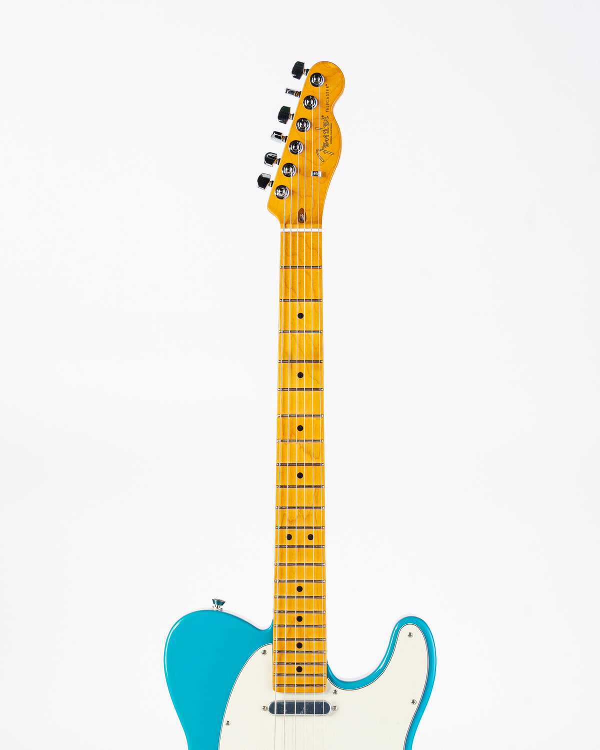 Fender American Professional II Telecaster Electric Guitar- Miami Blue