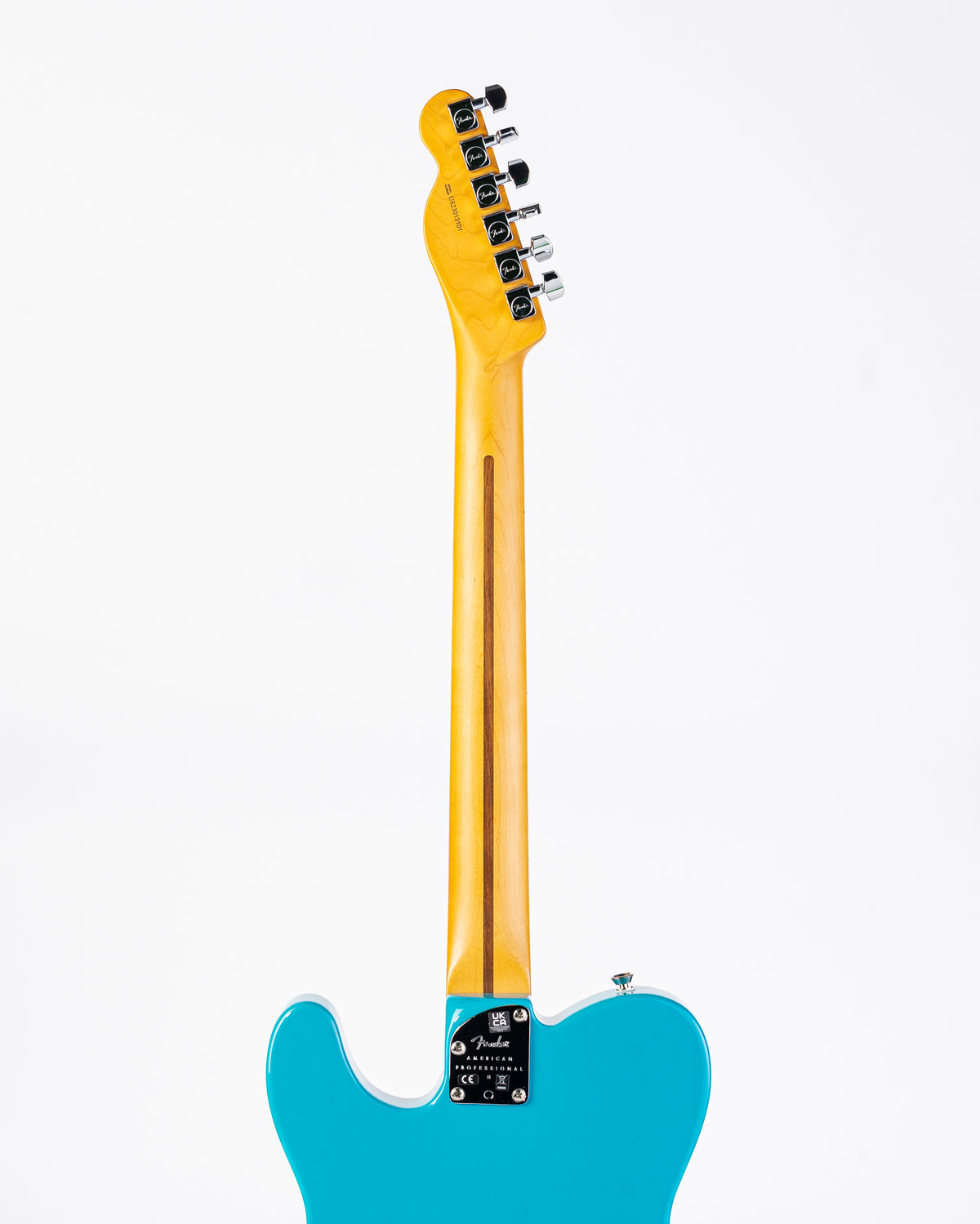 Fender American Professional II Telecaster Electric Guitar- Miami Blue