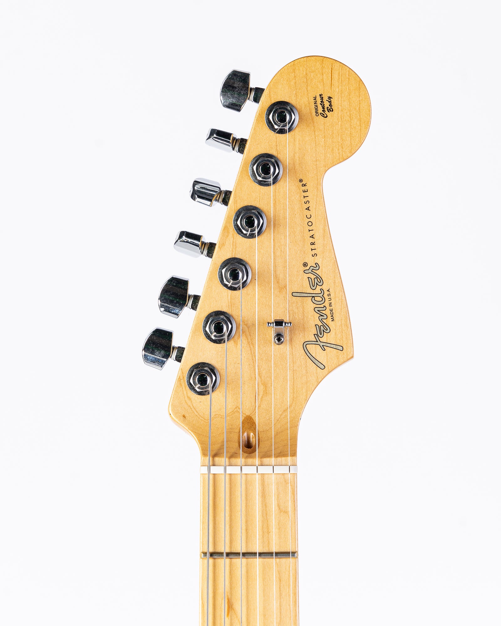 USED Fender American Standard Stratocaster Electric Guitar - Olympic White