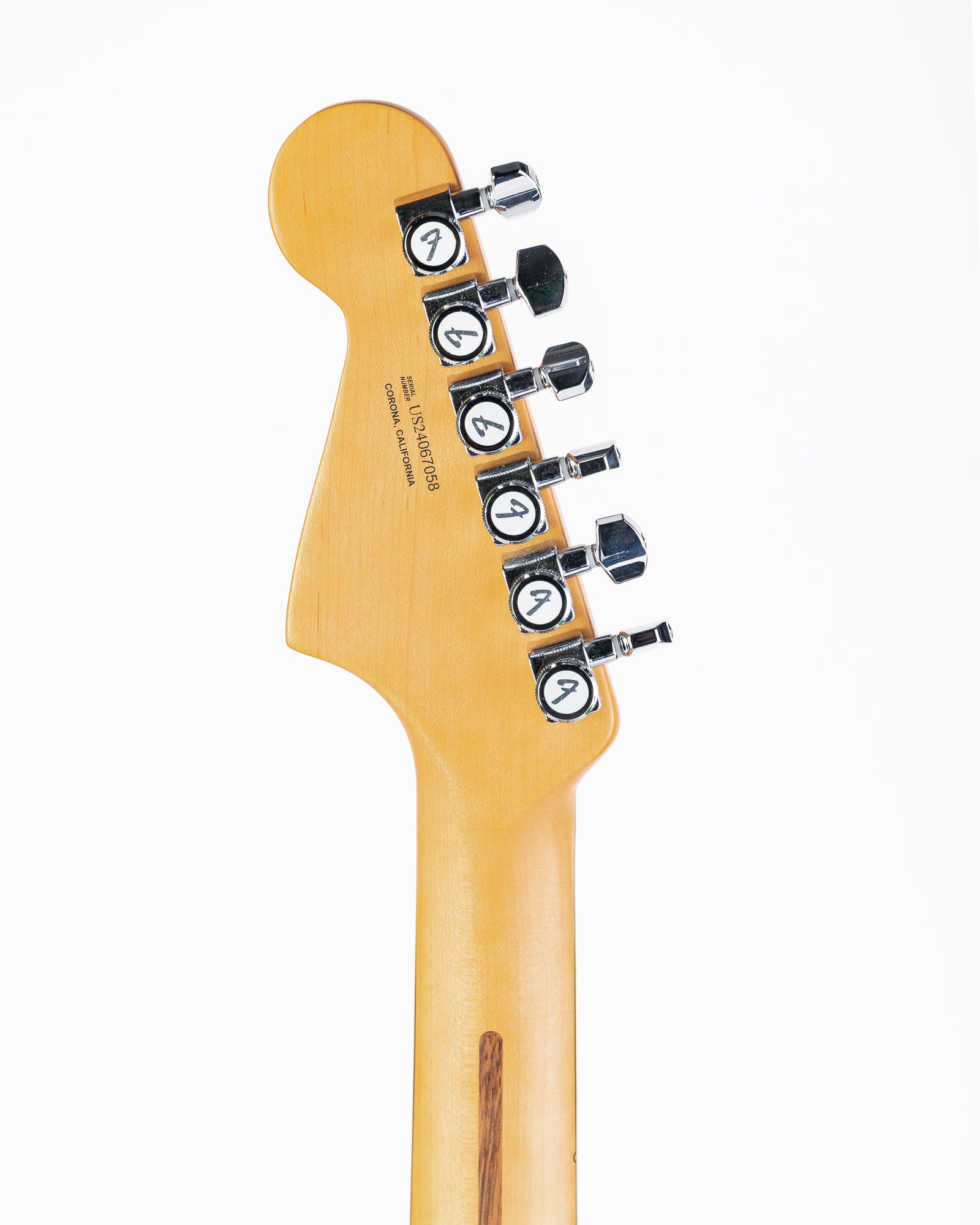 Fender American Ultra II Meteora Electric Guitar - Texas Tea