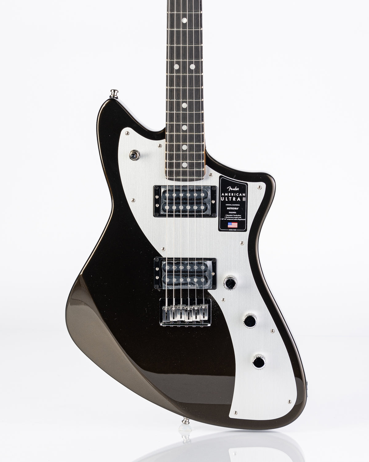 Fender American Ultra II Meteora Electric Guitar - Texas Tea