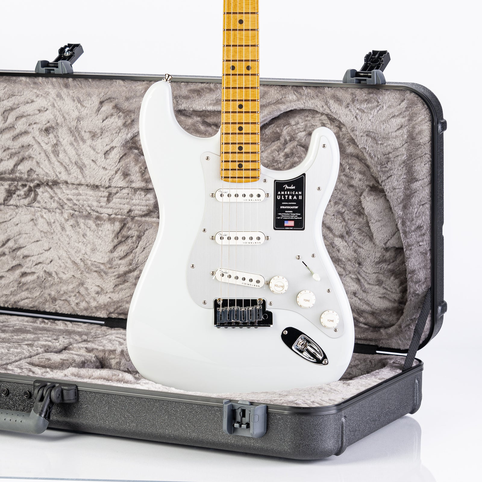 Fender American Ultra II Stratocaster Electric Guitar - Avalanche