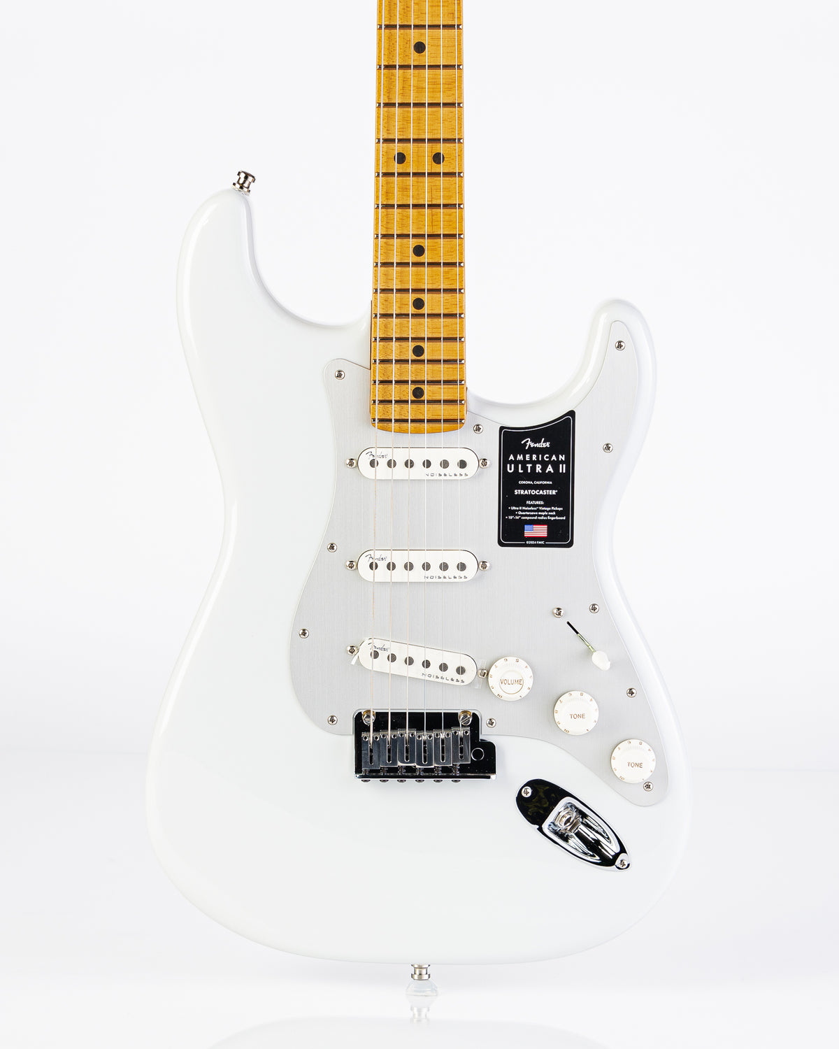 Fender American Ultra II Stratocaster Electric Guitar - Avalanche