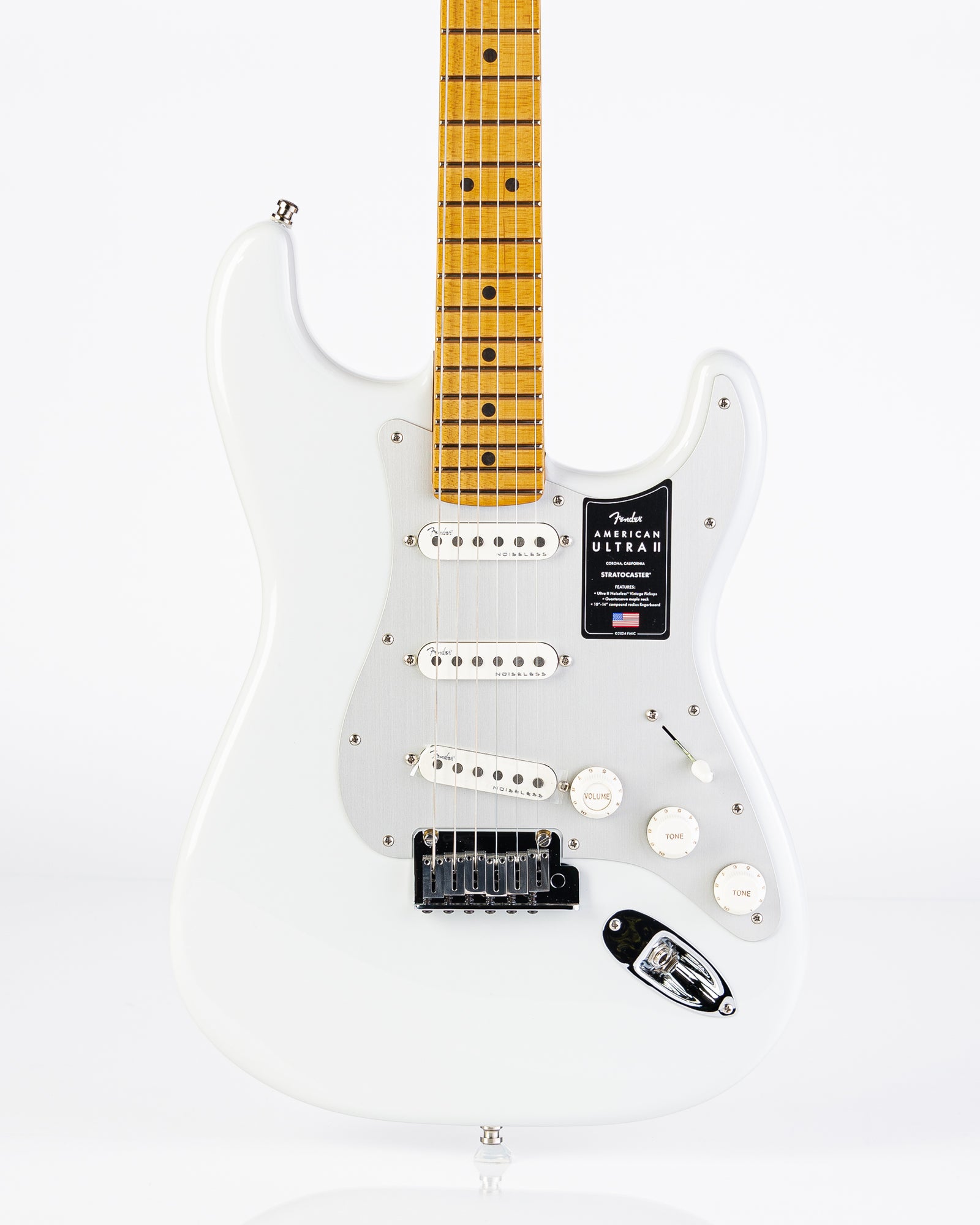 Fender American Ultra II Stratocaster Electric Guitar - Avalanche