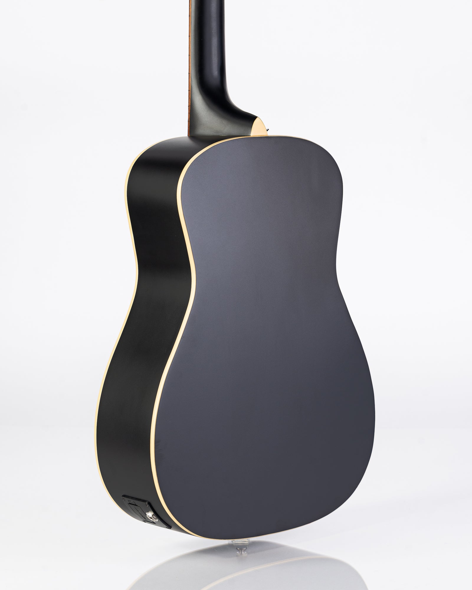 B-STOCK Fender Artist Series Joe Strummer Campfire Acoustic Electric Guitar with Walnut Fingerboard - Matte Black