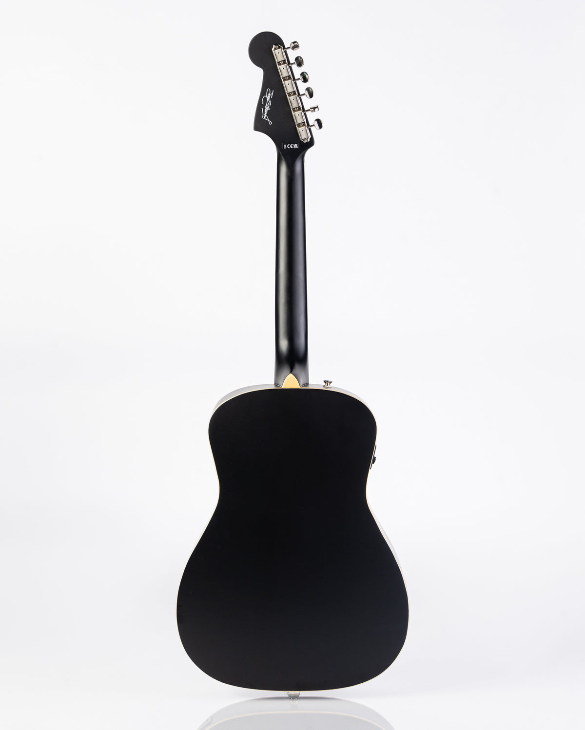 B-STOCK Fender Artist Series Joe Strummer Campfire Acoustic Electric Guitar with Walnut Fingerboard - Matte Black