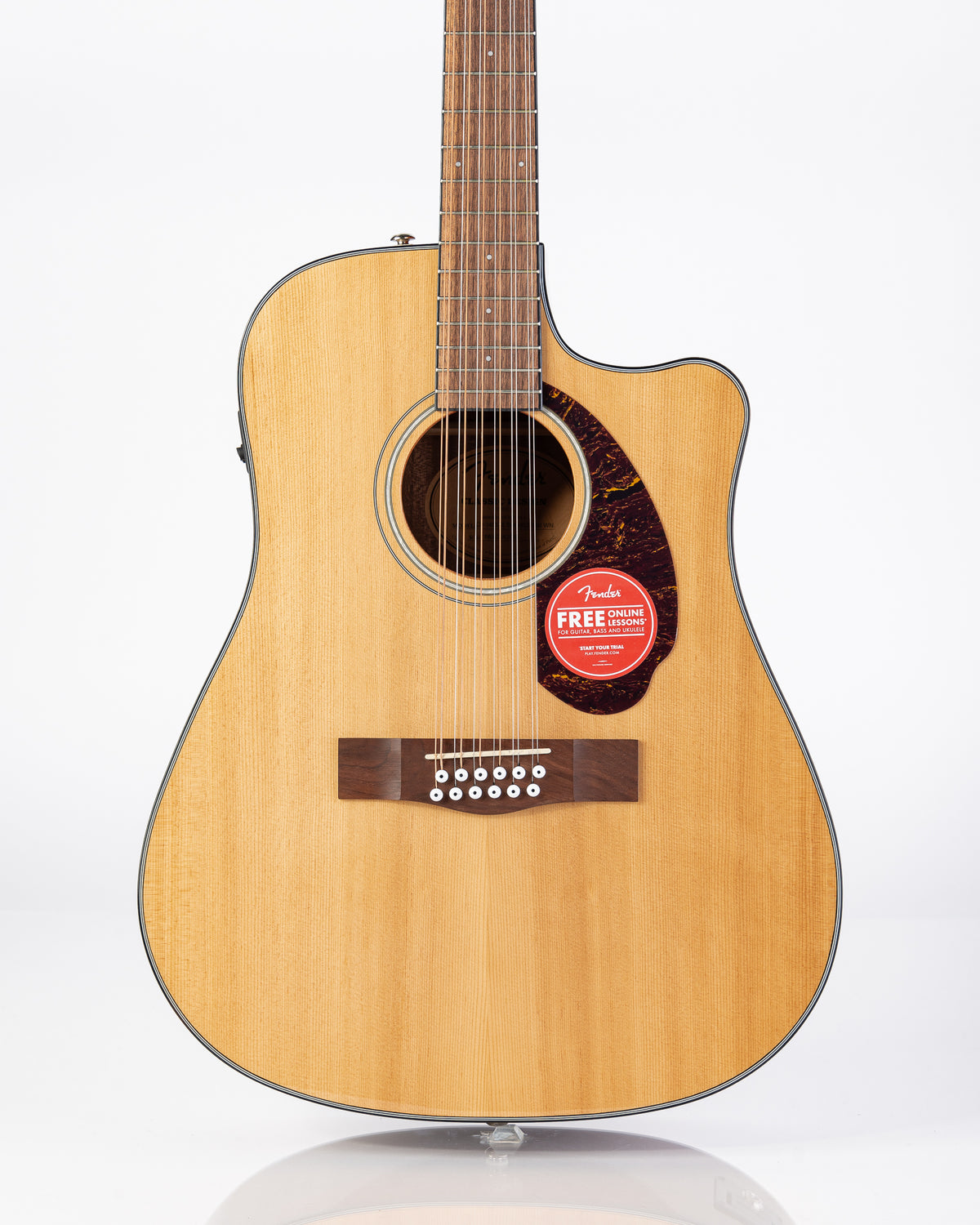 Fender CD-140SCE 12-String Acoustic Electric Guitar- Natural