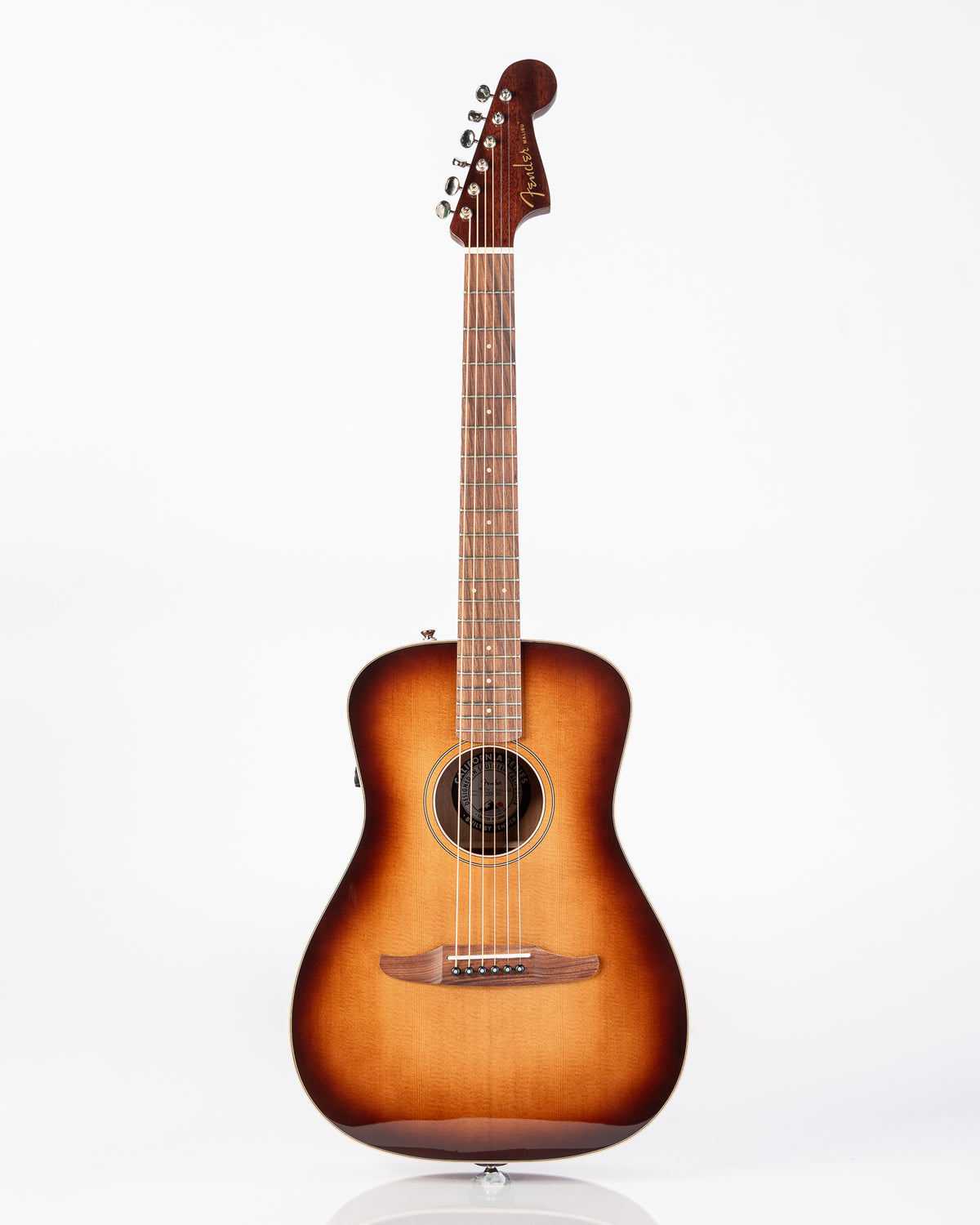 Fender California Series Malibu Classic Acoustic Electric Guitar- Aged Cognac Burst
