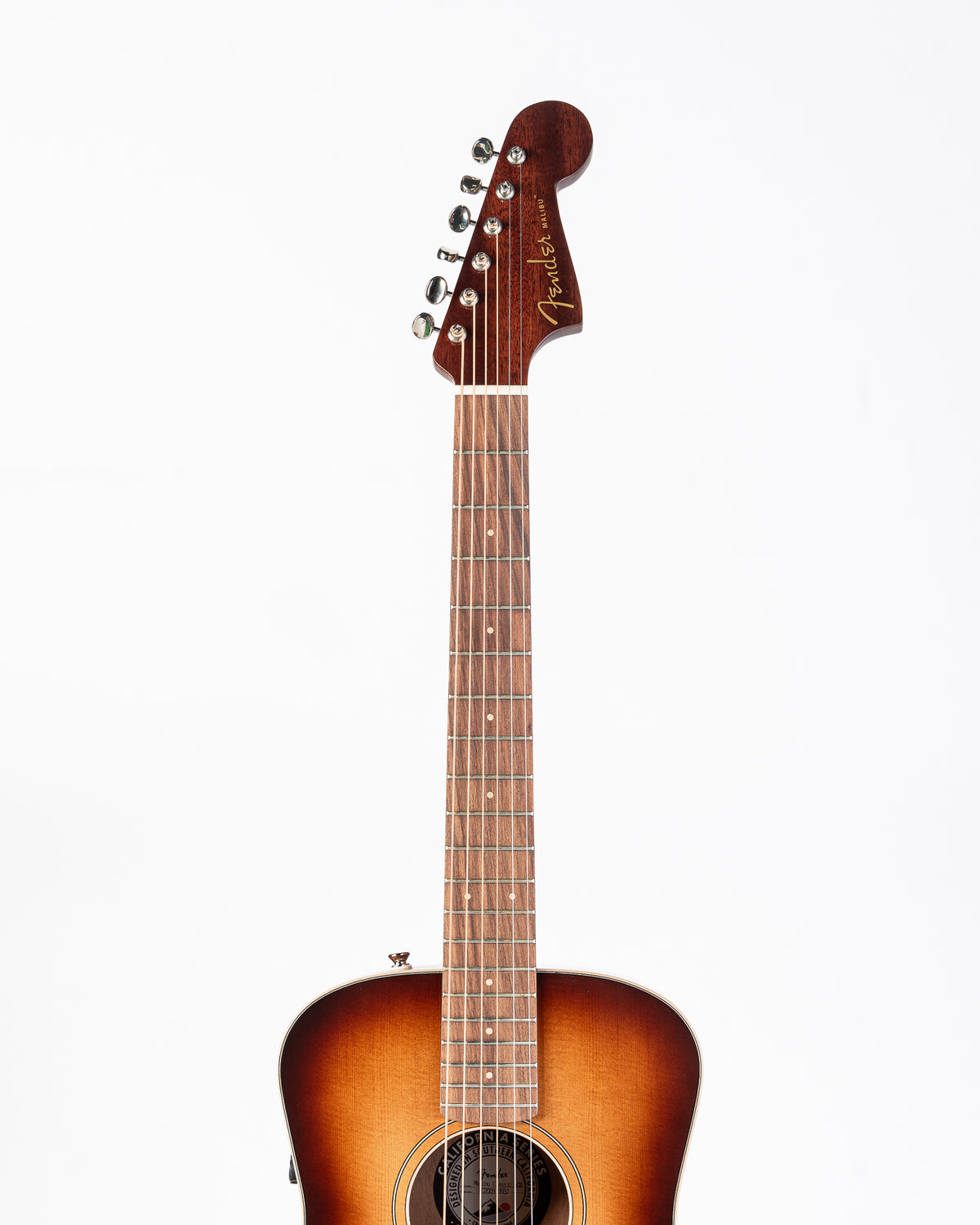 Fender California Series Malibu Classic Acoustic Electric Guitar- Aged Cognac Burst