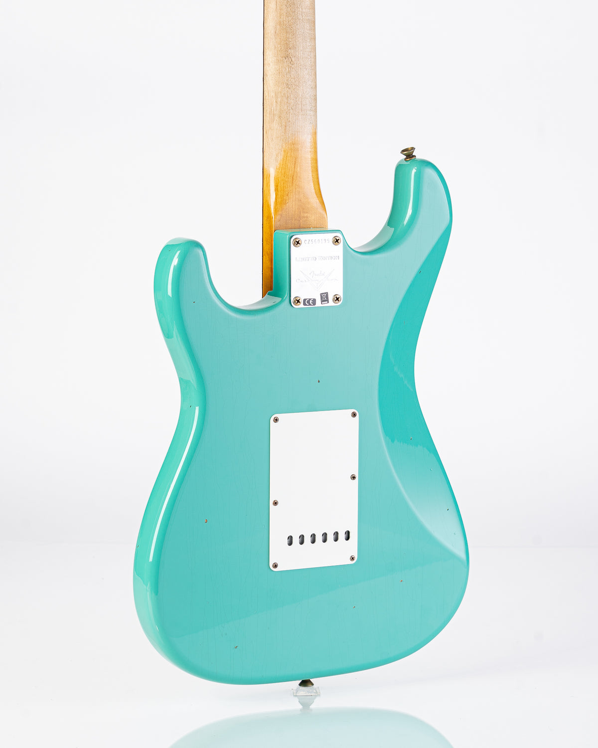 Fender Custom Shop Limited Edition '62/'63 Stratocaster Electric Guitar - Journeyman Relic, Aged Surf Green