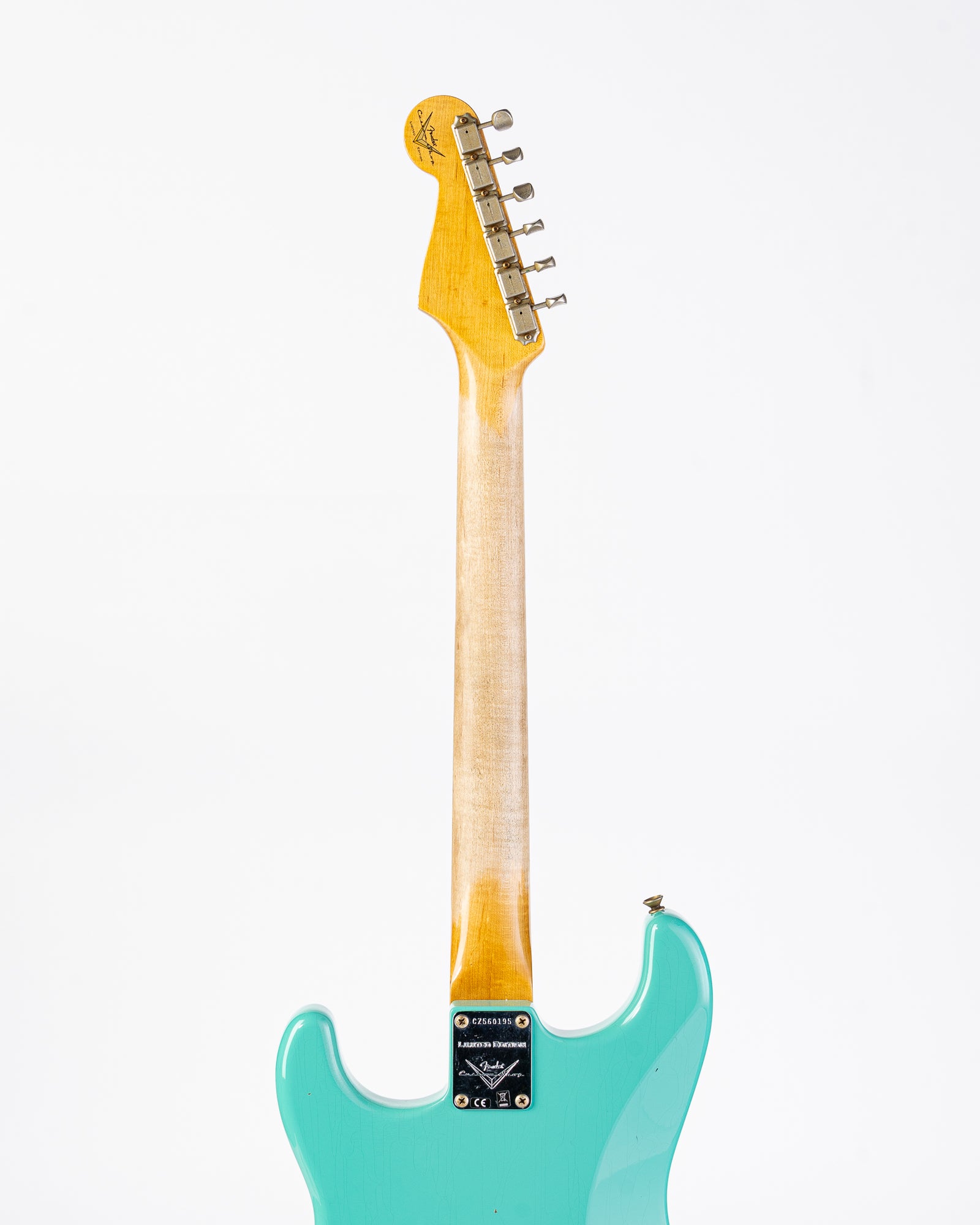 Fender Custom Shop Limited Edition '62/'63 Stratocaster Electric Guitar - Journeyman Relic, Aged Surf Green