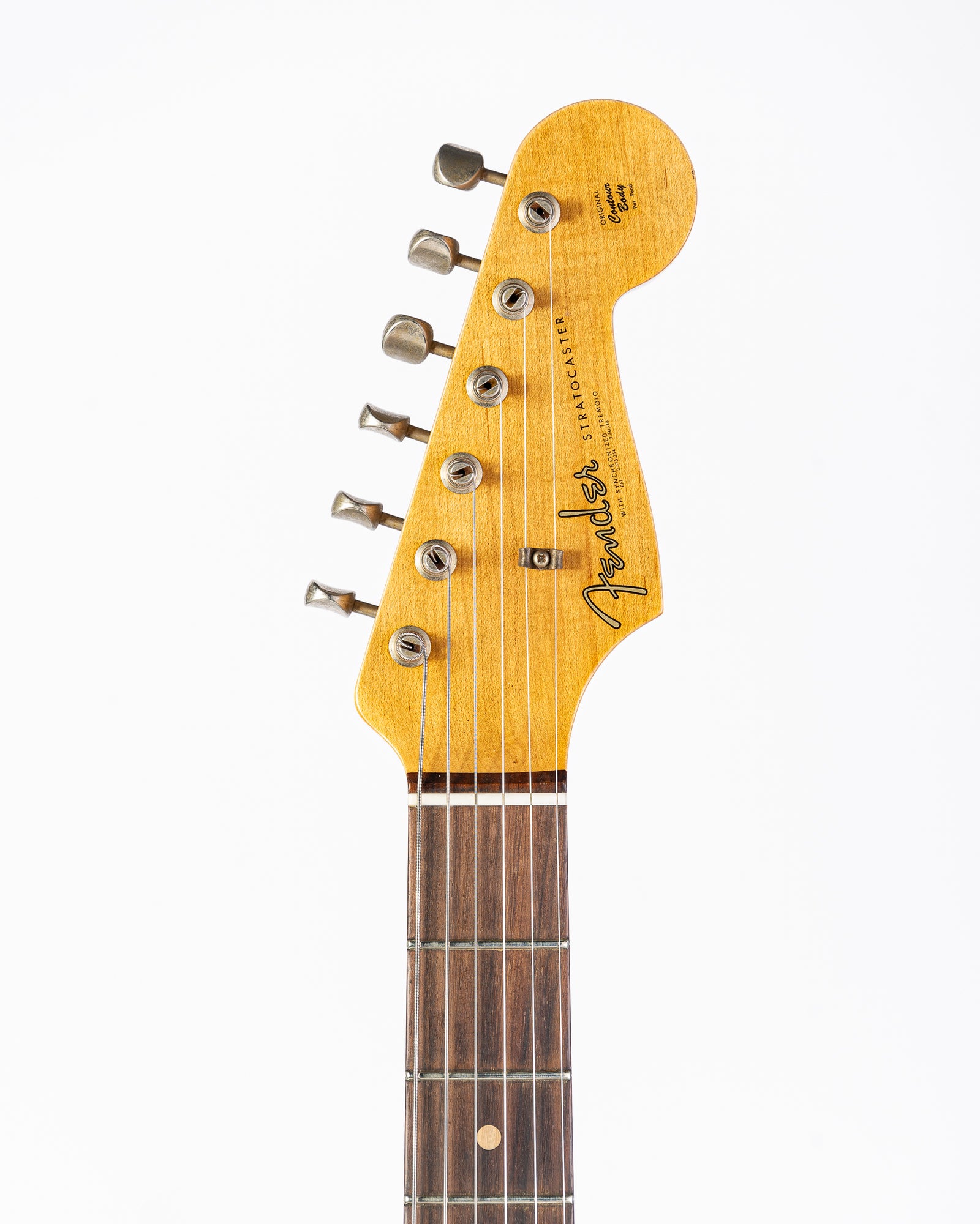 Fender Custom Shop Limited Edition '62/'63 Stratocaster Electric Guitar - Journeyman Relic, Aged Surf Green