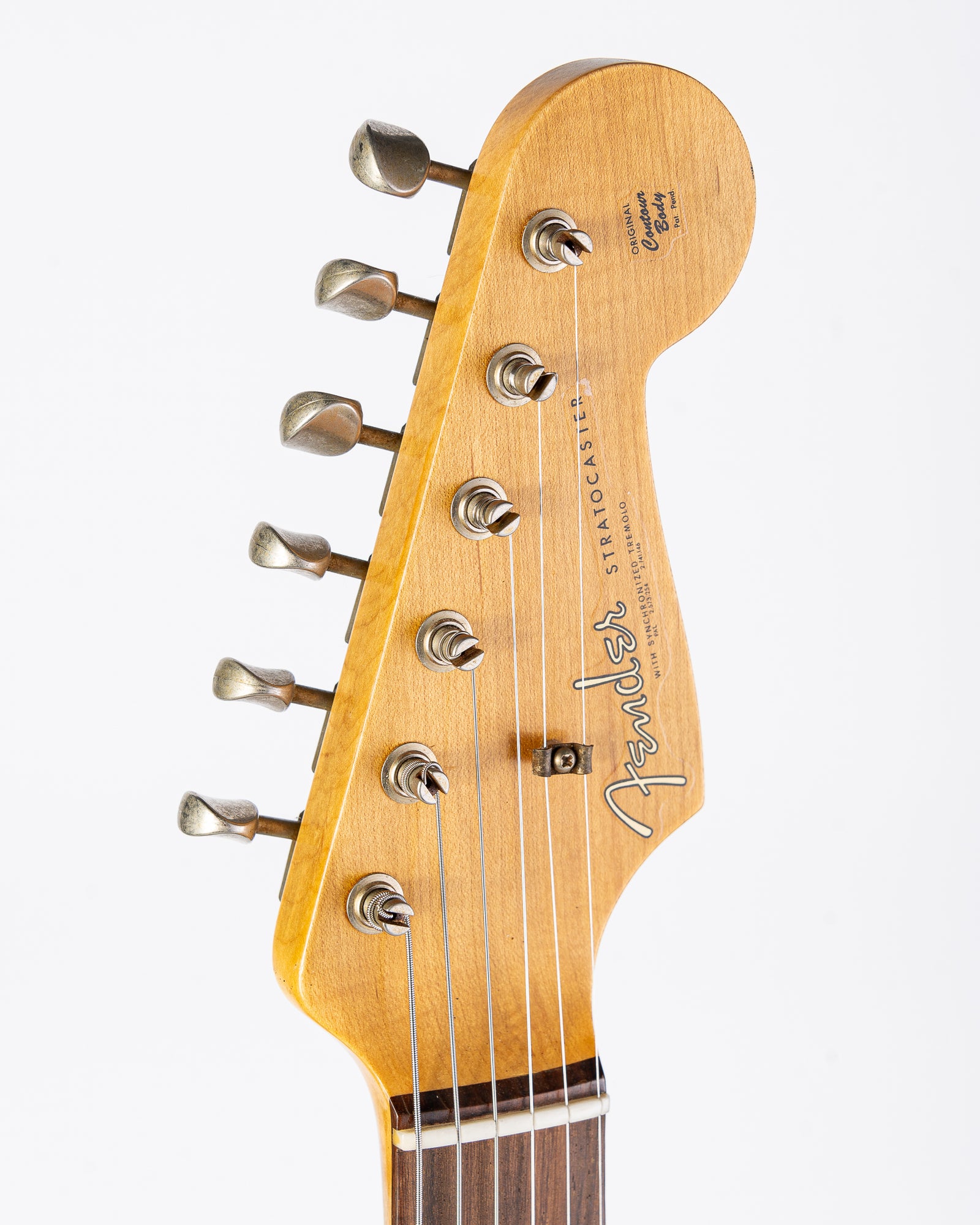 Fender Custom Shop Limited Edition '62/'63 Stratocaster Electric Guitar - Journeyman Relic, Aged Surf Green