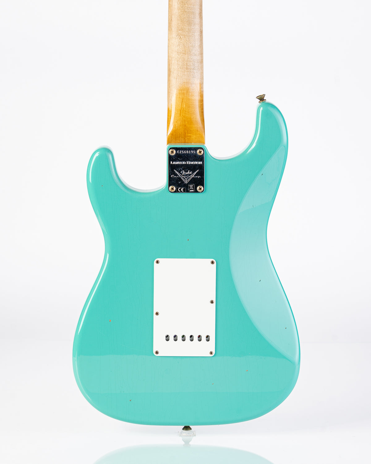 Fender Custom Shop Limited Edition '62/'63 Stratocaster Electric Guitar - Journeyman Relic, Aged Surf Green