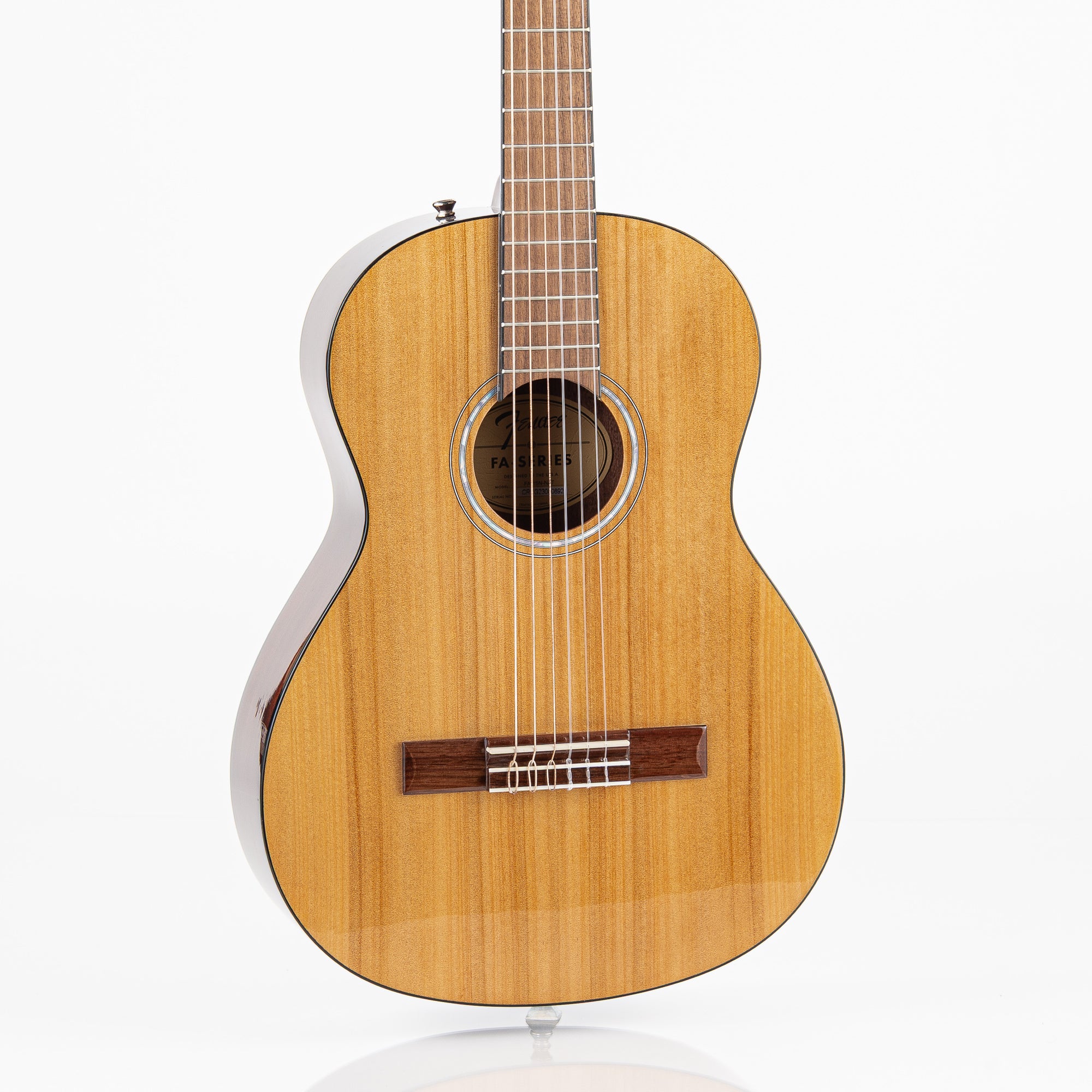 Fender FA-15N 3/4 Size Classical Acoustic Guitar - Natural with Gig Bag