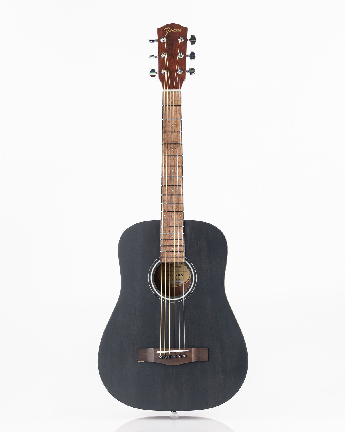 Fender FA-15 Steel 3/4 Sized Acoustic Guitar - Black with Walnut Fretboard