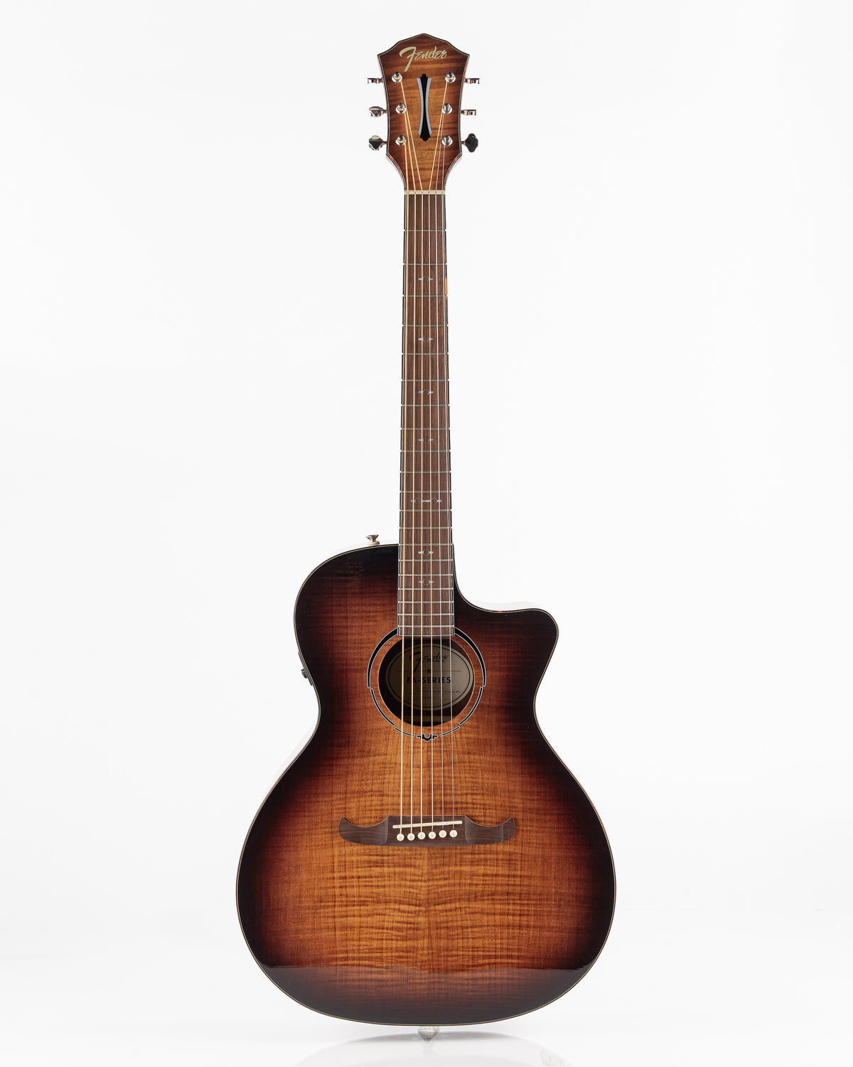 Fender FA-345CE Auditorium Acoustic Electric Guitar - 3 Color Tea Burst