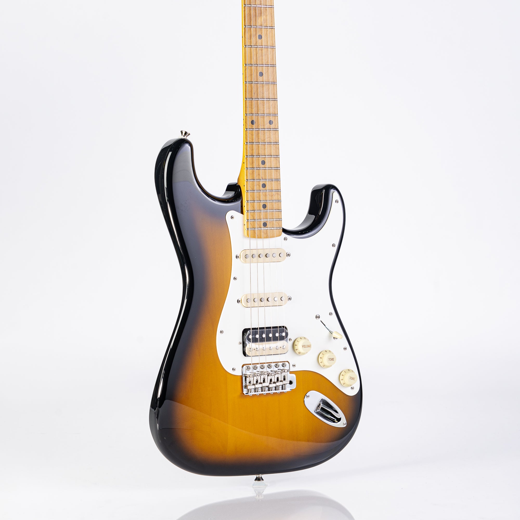 USED Fender JV Modified 50s Stratocaster with Maple Fingerboard - 2-Color Sunburst