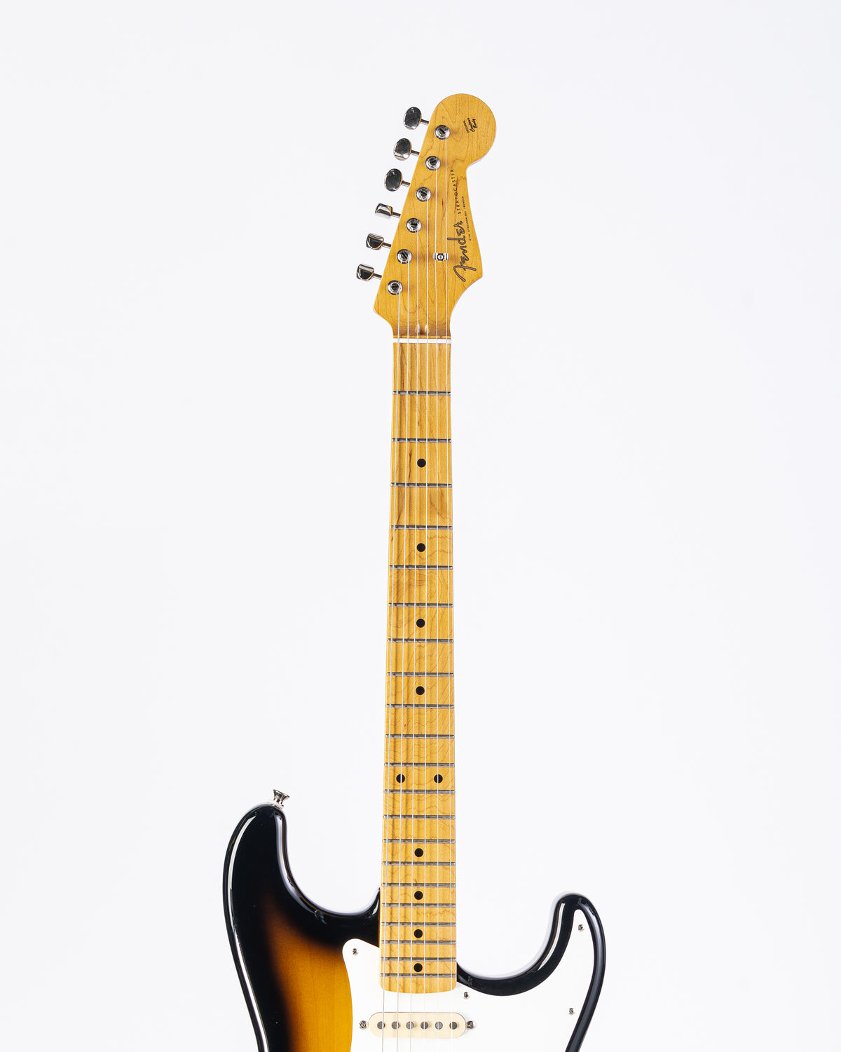 USED Fender JV Modified 50s Stratocaster with Maple Fingerboard - 2-Color Sunburst