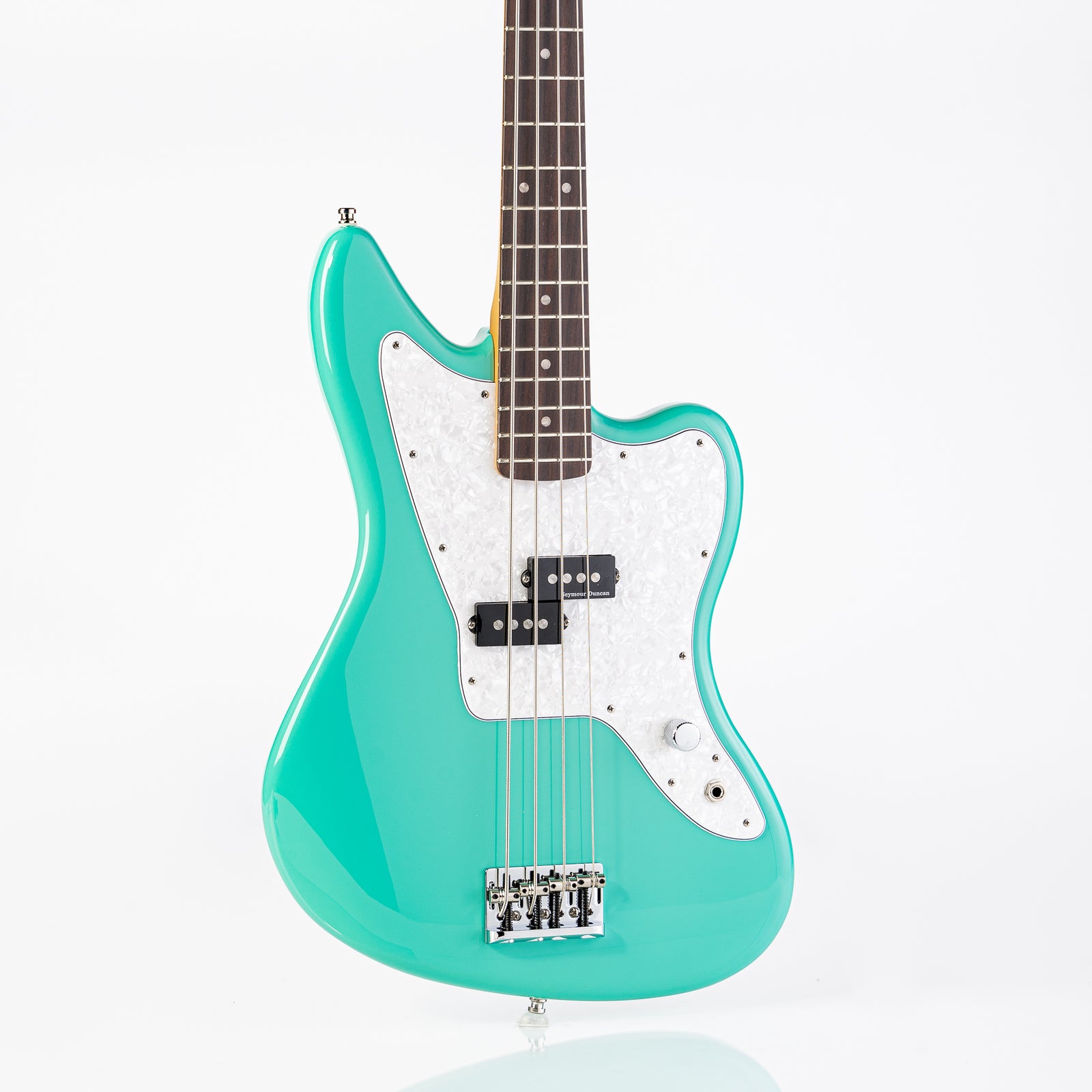 Fender Limited Edition Mark Hoppus Jaguar Bass - Sea Foam Green