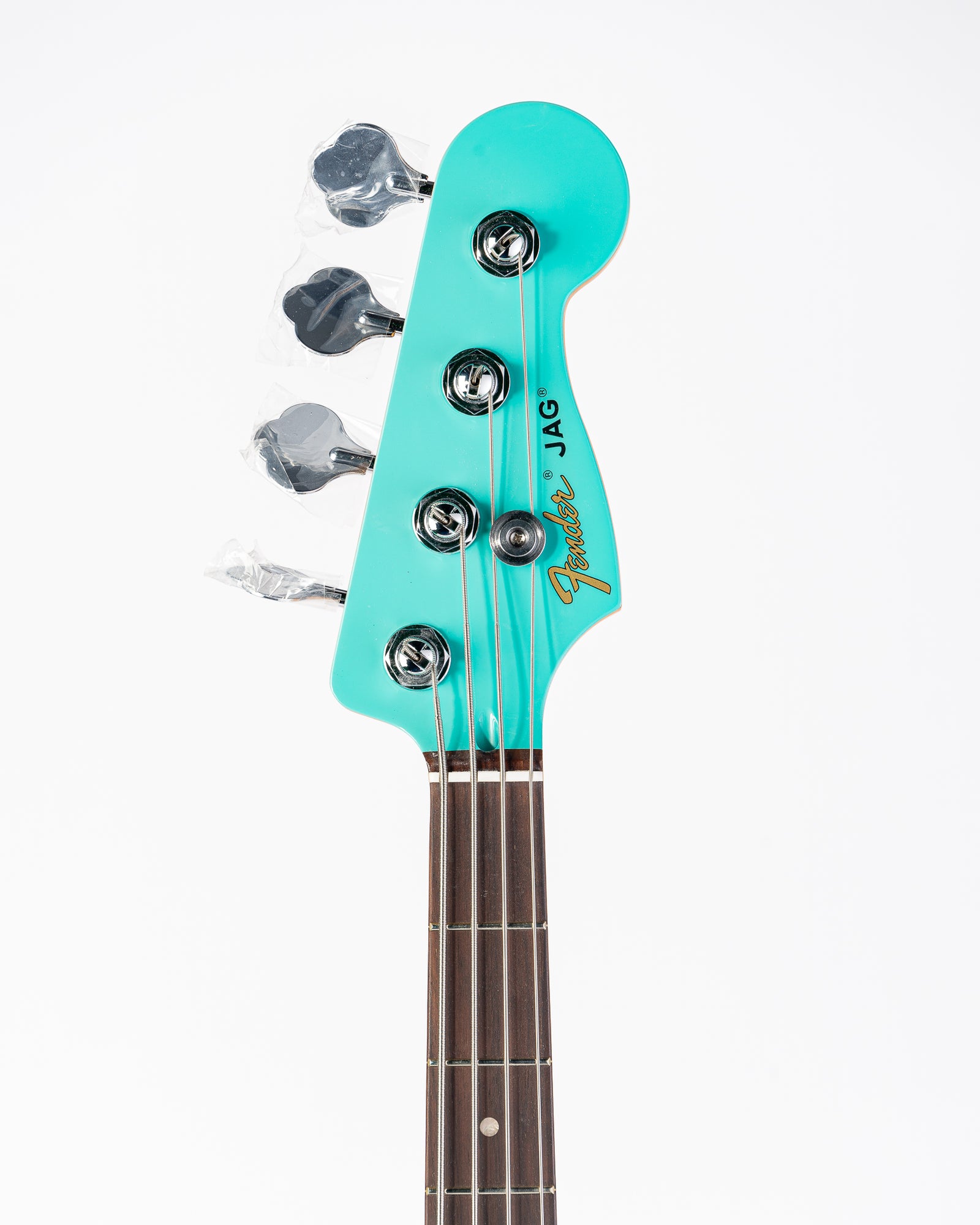 Fender Limited Edition Mark Hoppus Jaguar Bass - Sea Foam Green