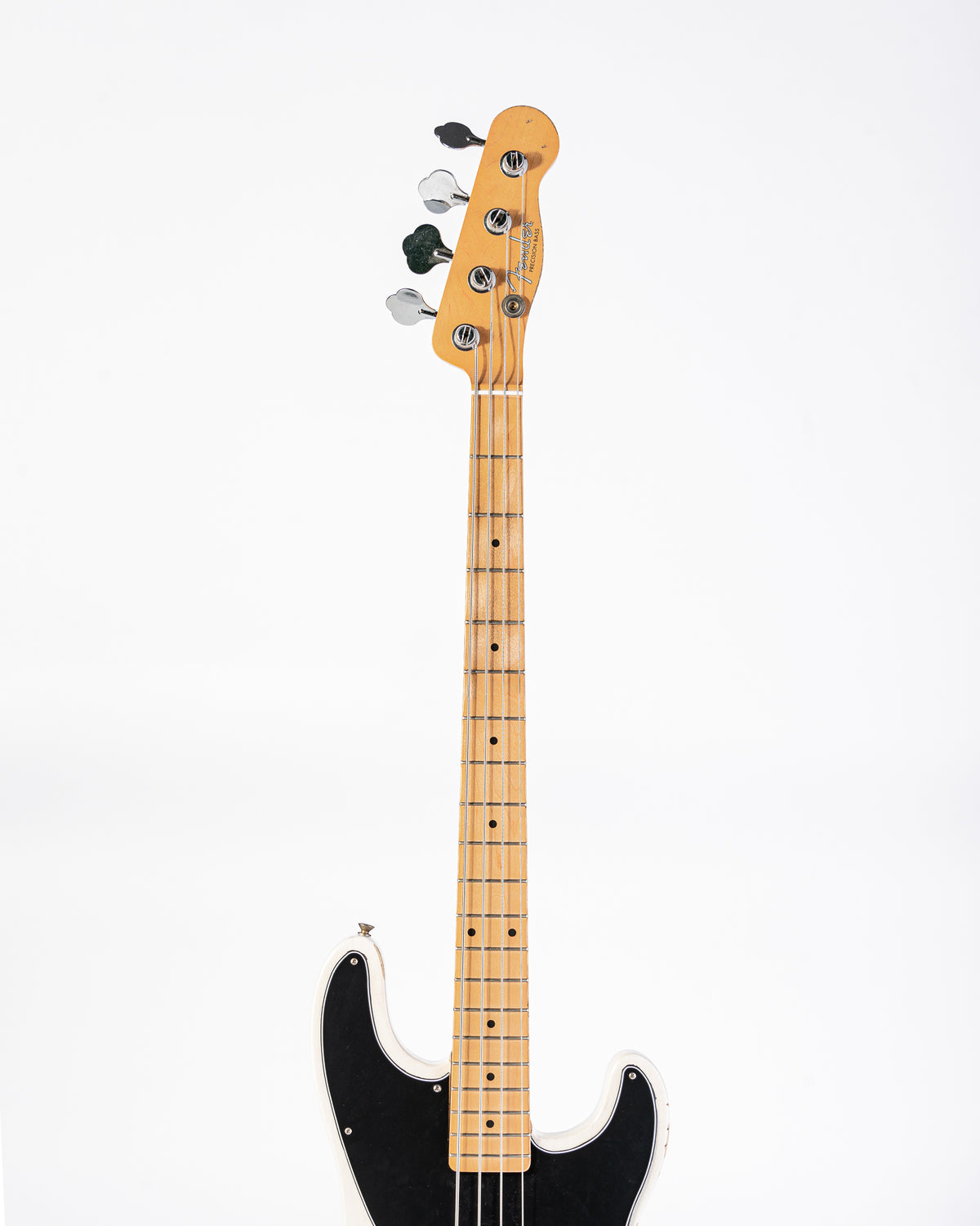 USED Fender Mike Dirnt Signature Road Worn Precision Bass- White Blonde