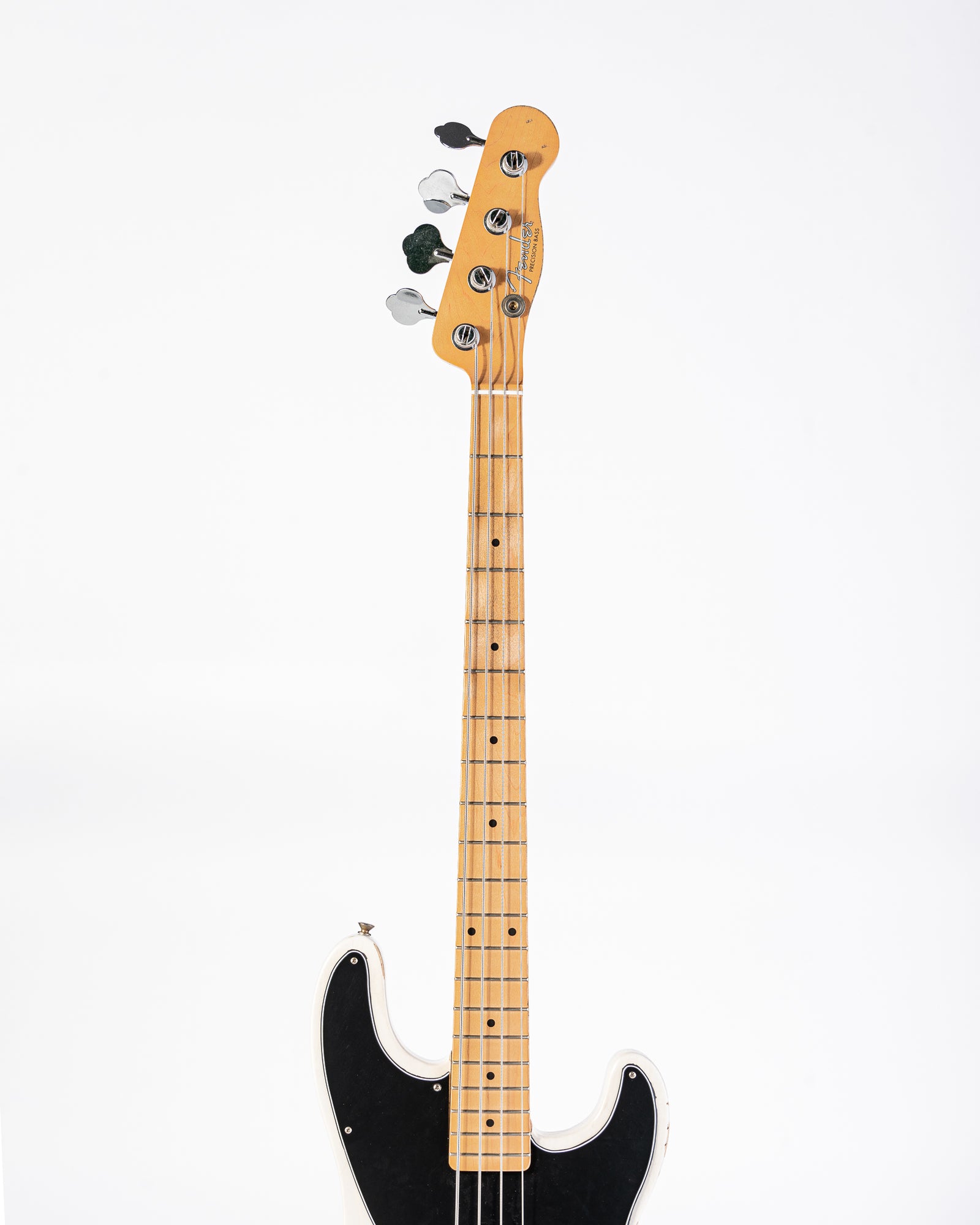 USED Fender Mike Dirnt Signature Road Worn Precision Bass- White Blonde