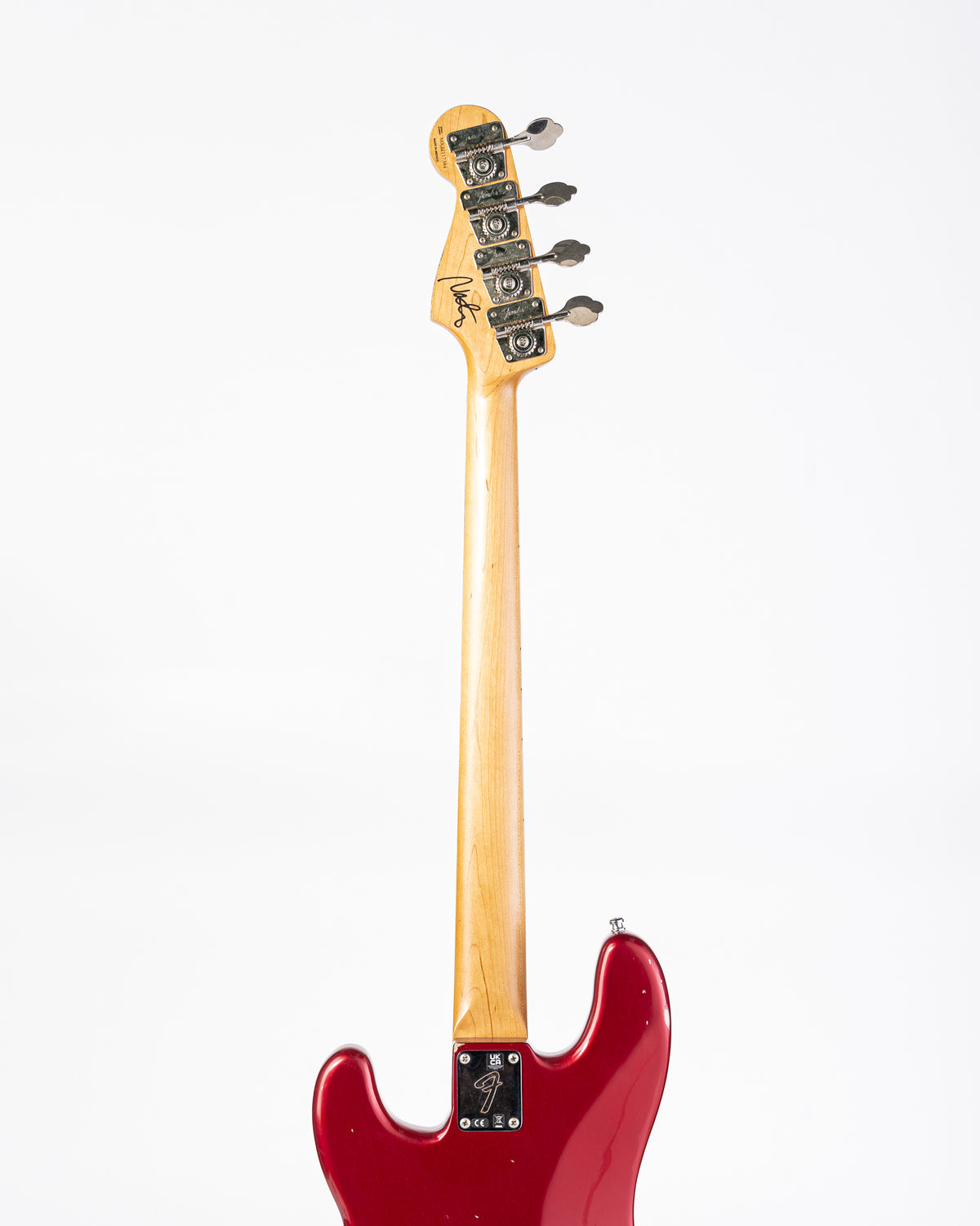 Fender Nate Mendel Precision Bass with Rosewood Fingerboard - Candy Apple Red