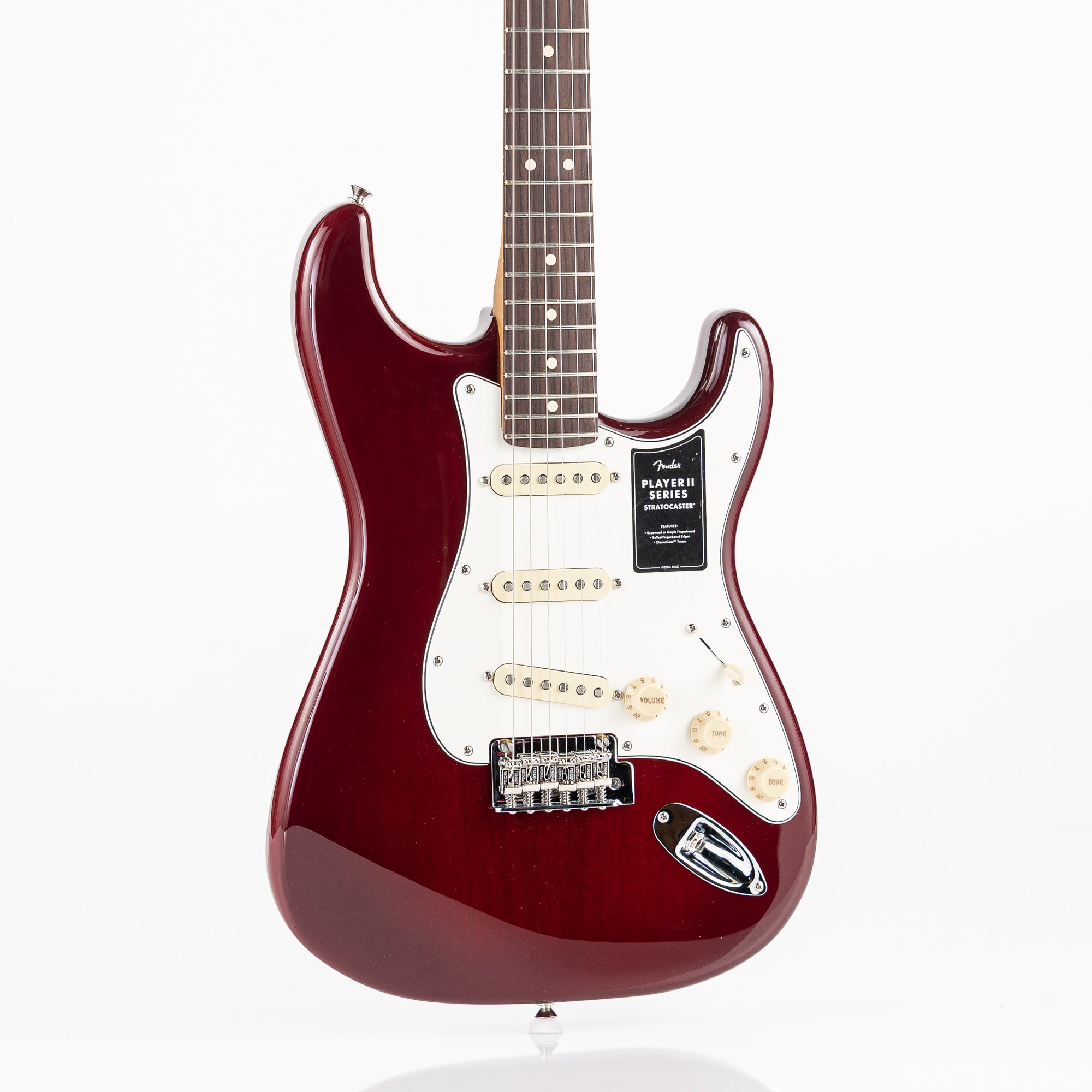 Fender Player II Stratocaster Electric Guitar - Transparent Cherry Burst