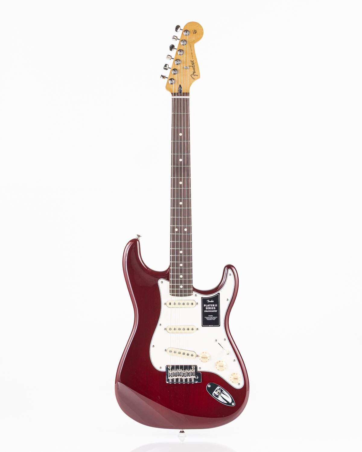 Fender Player II Stratocaster Electric Guitar - Transparent Cherry Burst