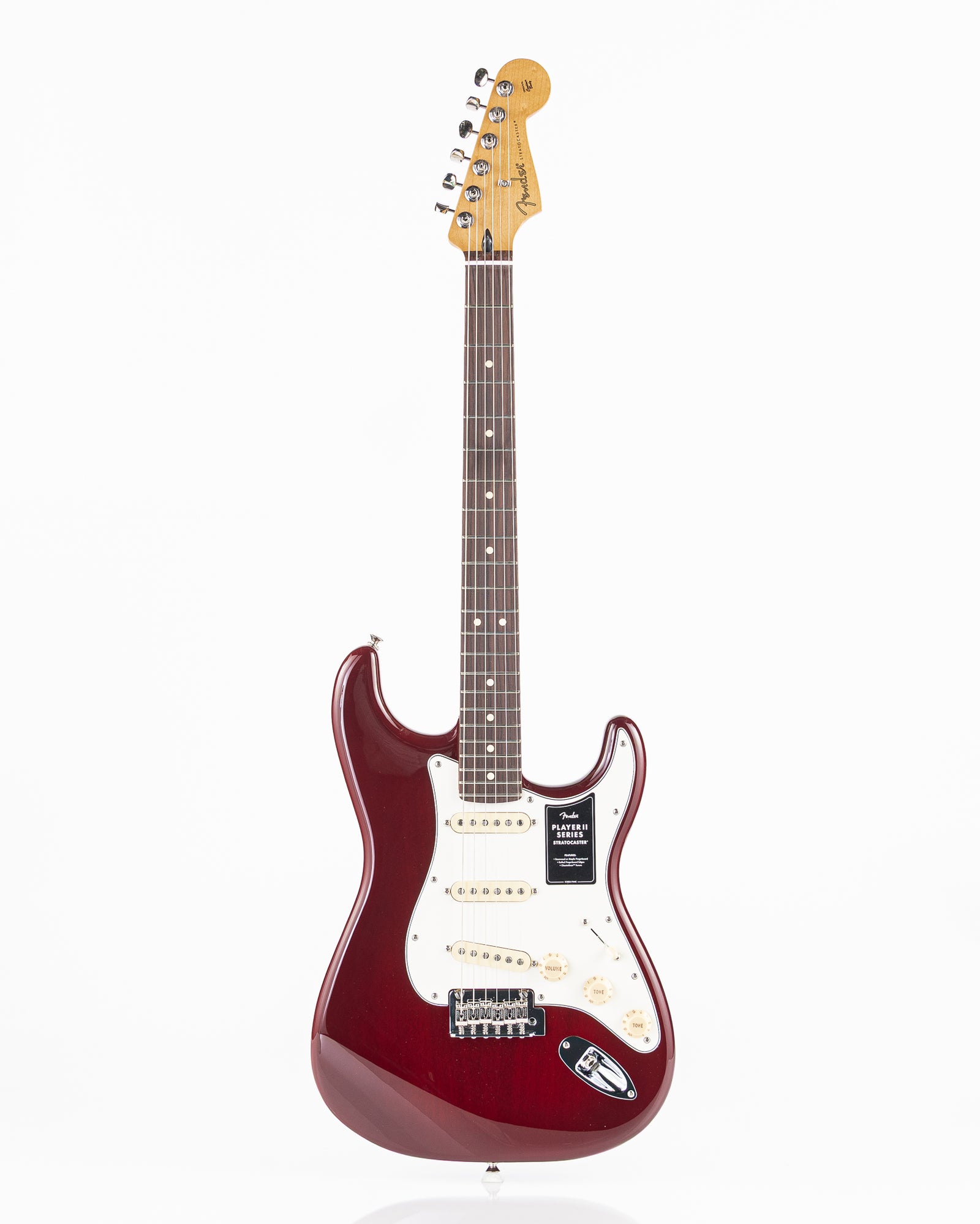 Fender Player II Stratocaster Electric Guitar - Transparent Cherry Burst