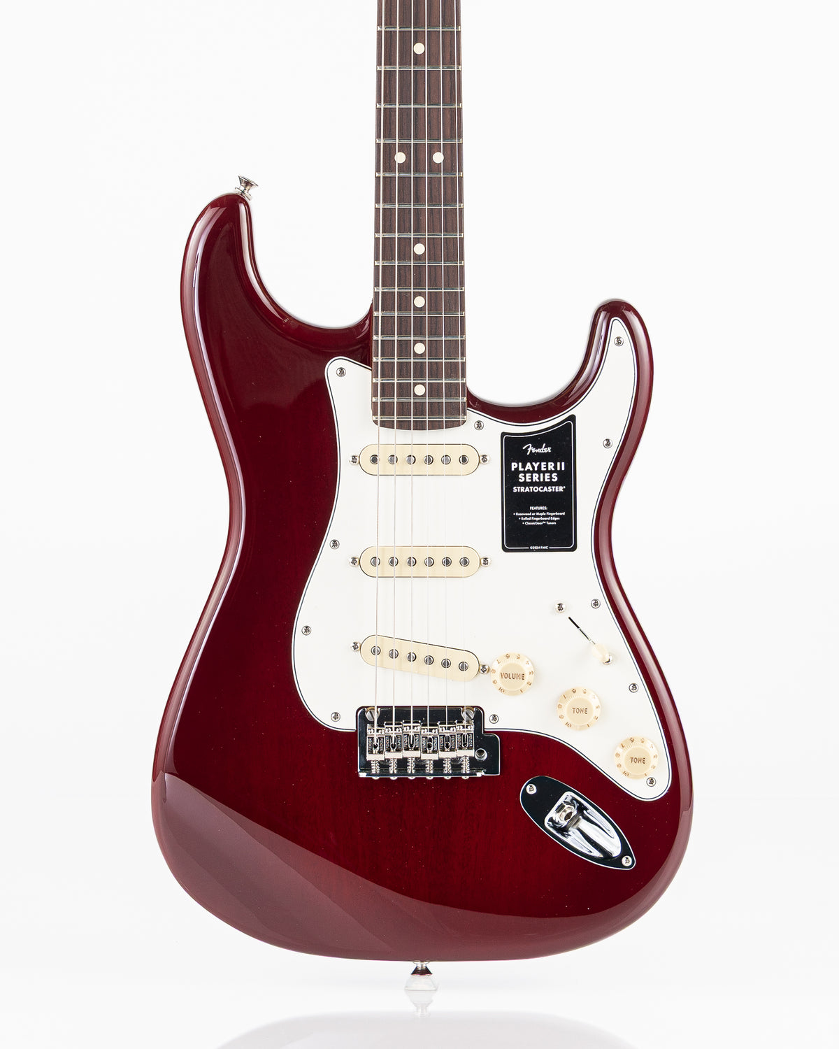 Fender Player II Stratocaster Electric Guitar - Transparent Cherry Burst