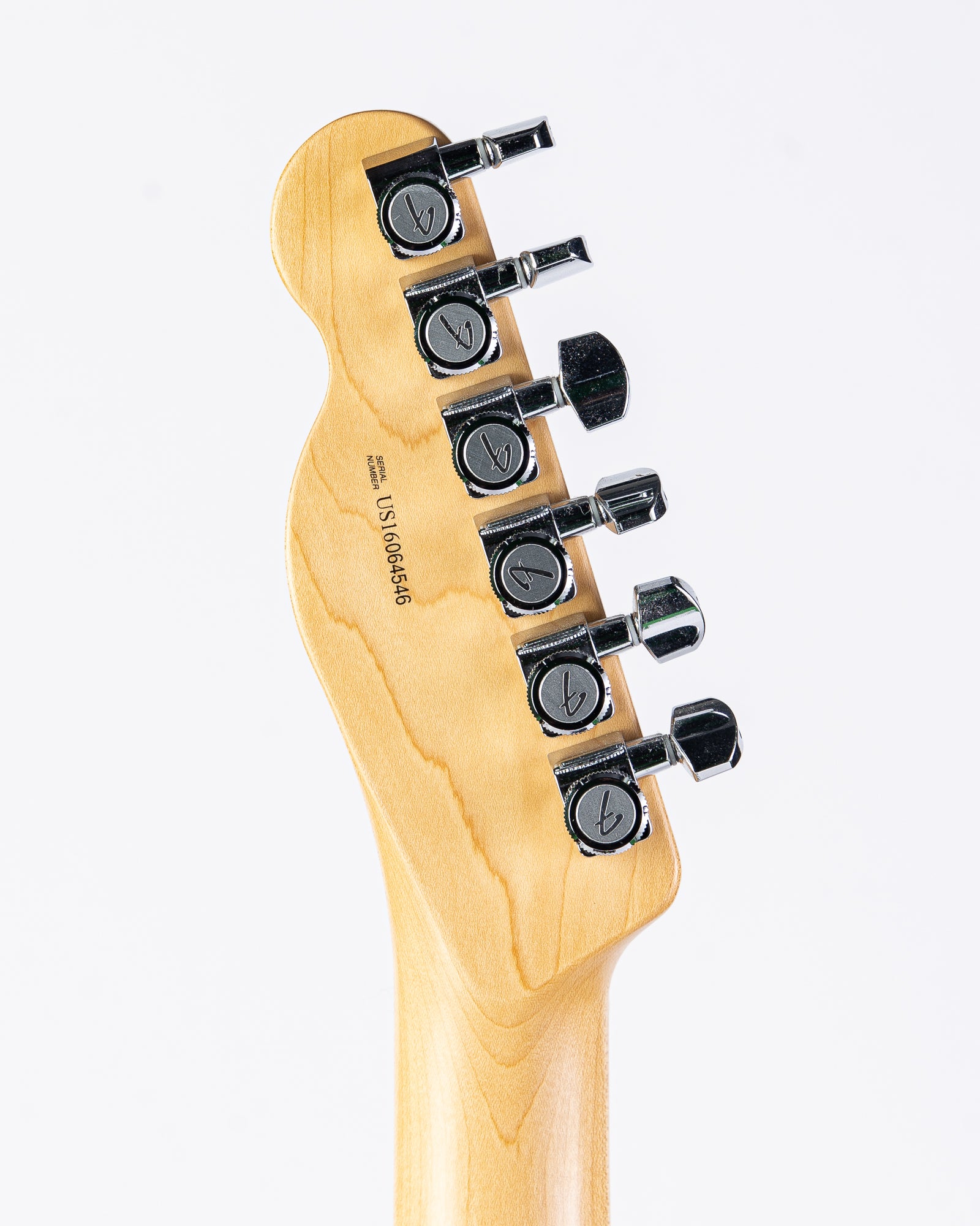 USED Fender American Elite Telecaster Thinline W/OHSC 3-Tone Sunburst