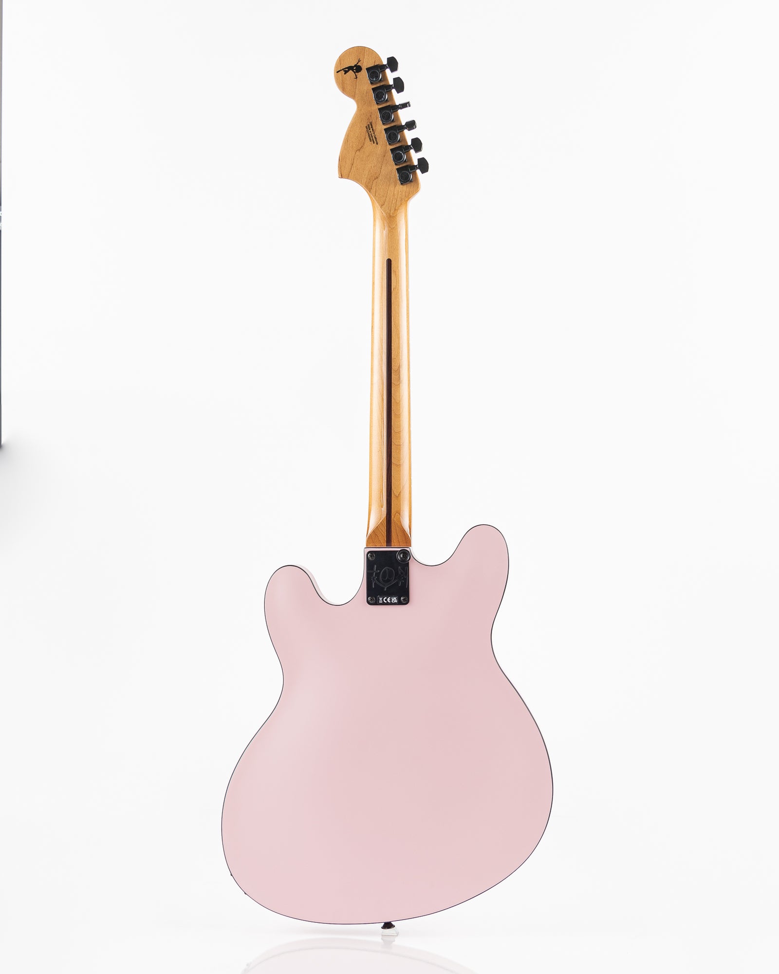 Fender Tom DeLonge Starcaster Electric Guitar - Satin Shell Pink