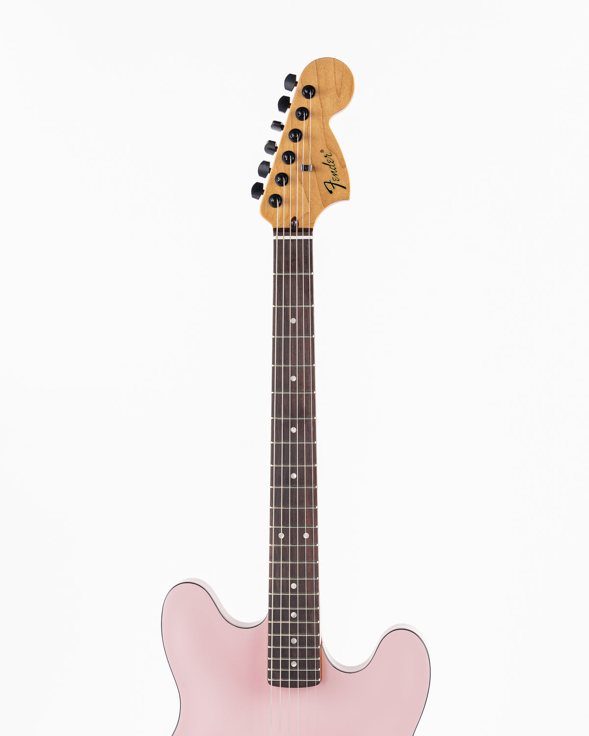 Fender Tom DeLonge Starcaster Electric Guitar - Satin Shell Pink