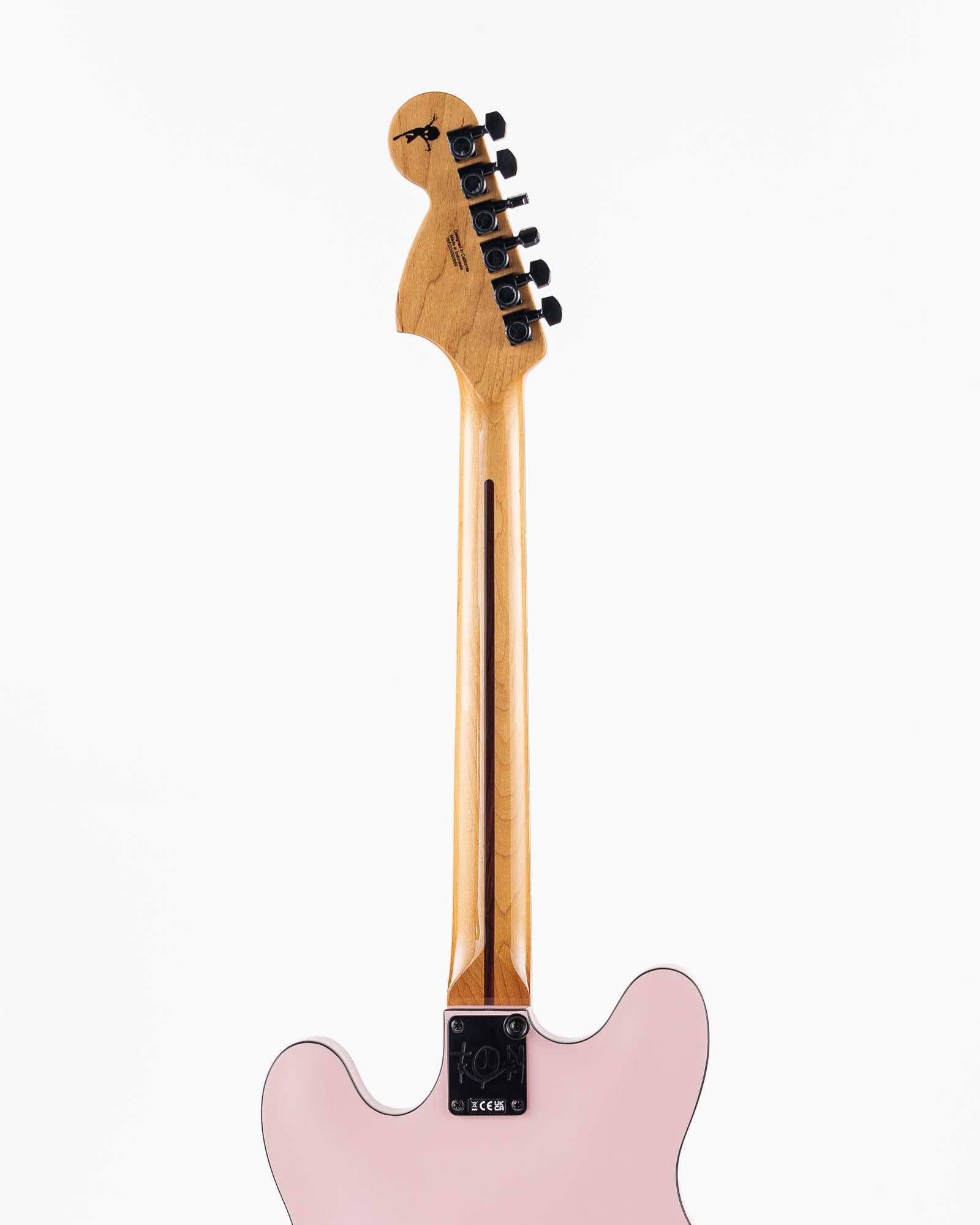 Fender Tom DeLonge Starcaster Electric Guitar - Satin Shell Pink