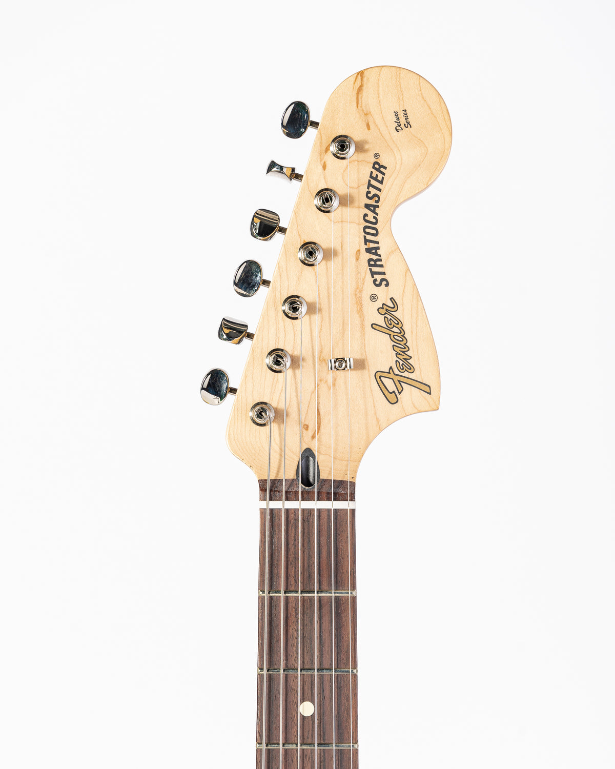 USED Fender Tom Delonge Signature Stratocaster Electric Guitar - Graffiti Yellow