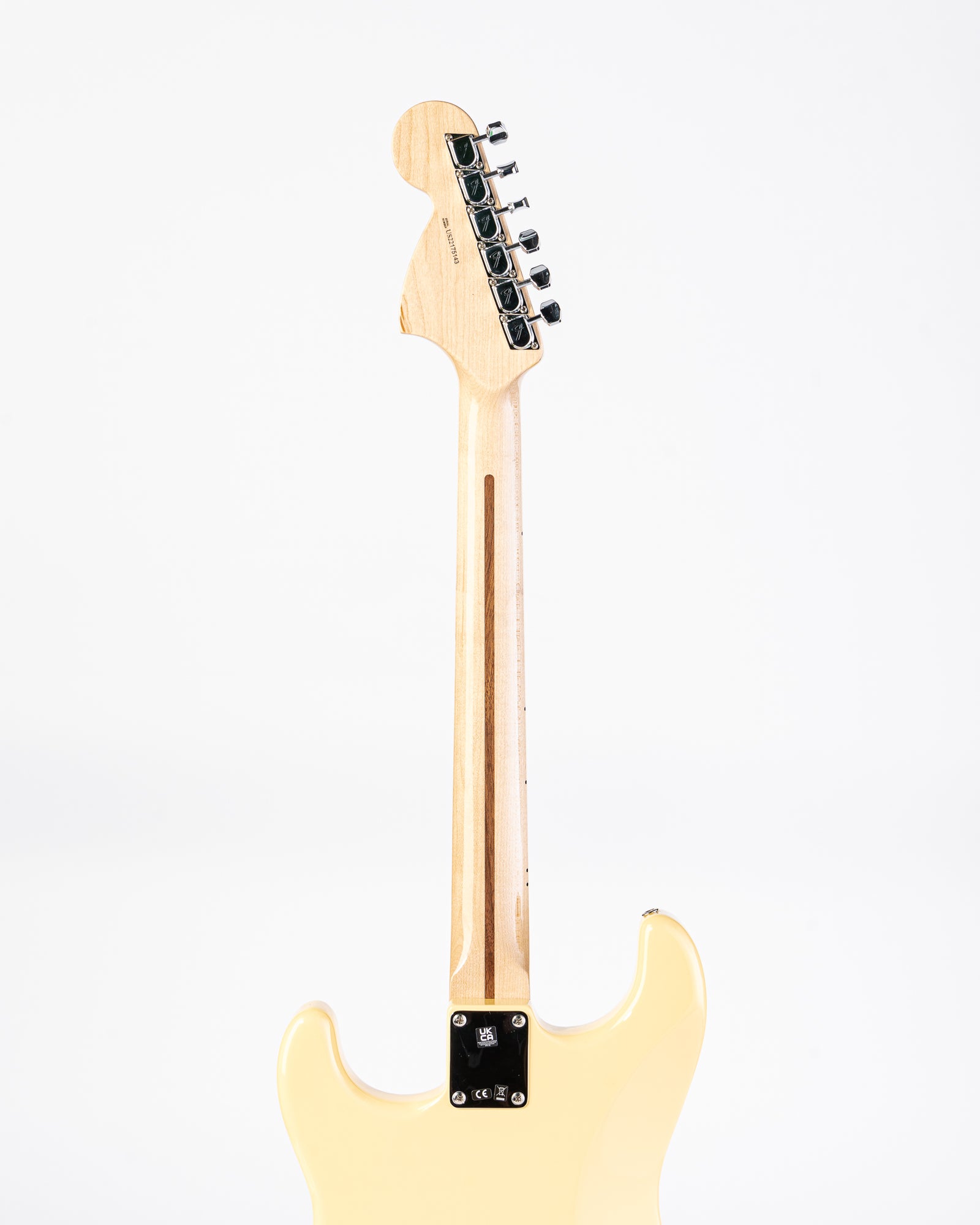 USED Fender Yngwie Malmsteen Signature Stratocaster Scalloped Maple Neck Electric Guitar- Vintage White