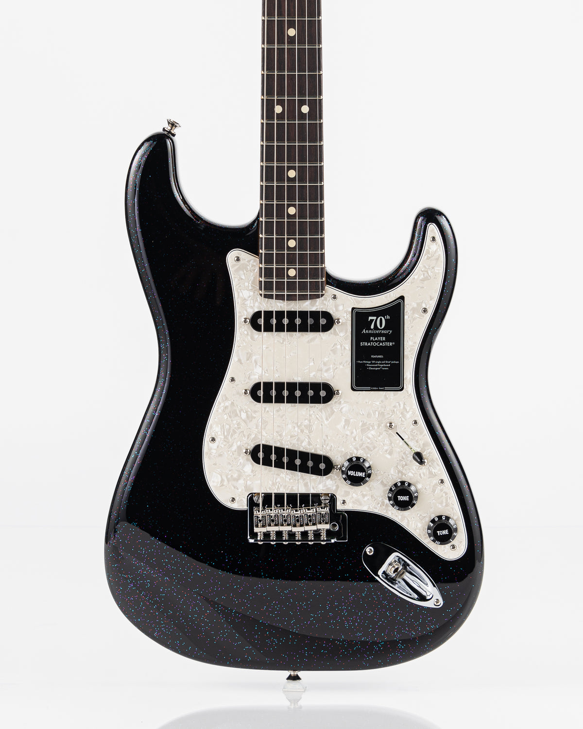 Fender 70th Anniversary Player Stratocaster Electric Guitar - Nebula Noir