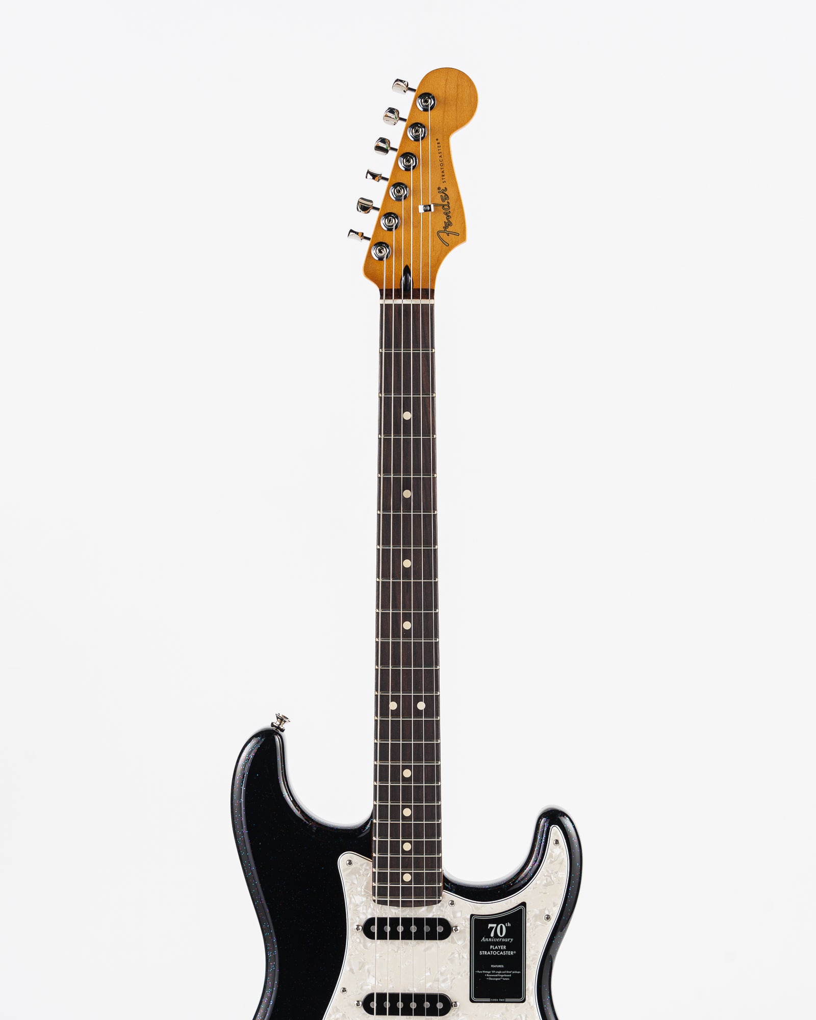 Fender 70th Anniversary Player Stratocaster Electric Guitar - Nebula Noir