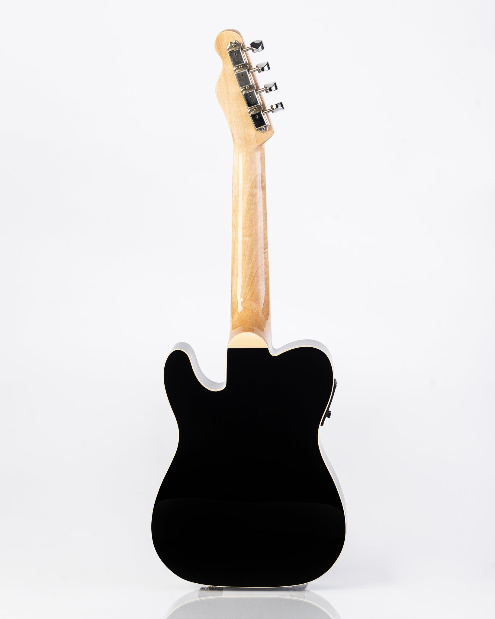 Fender Fullerton Telecaster Ukulele with Walnut Fingerboard - Black