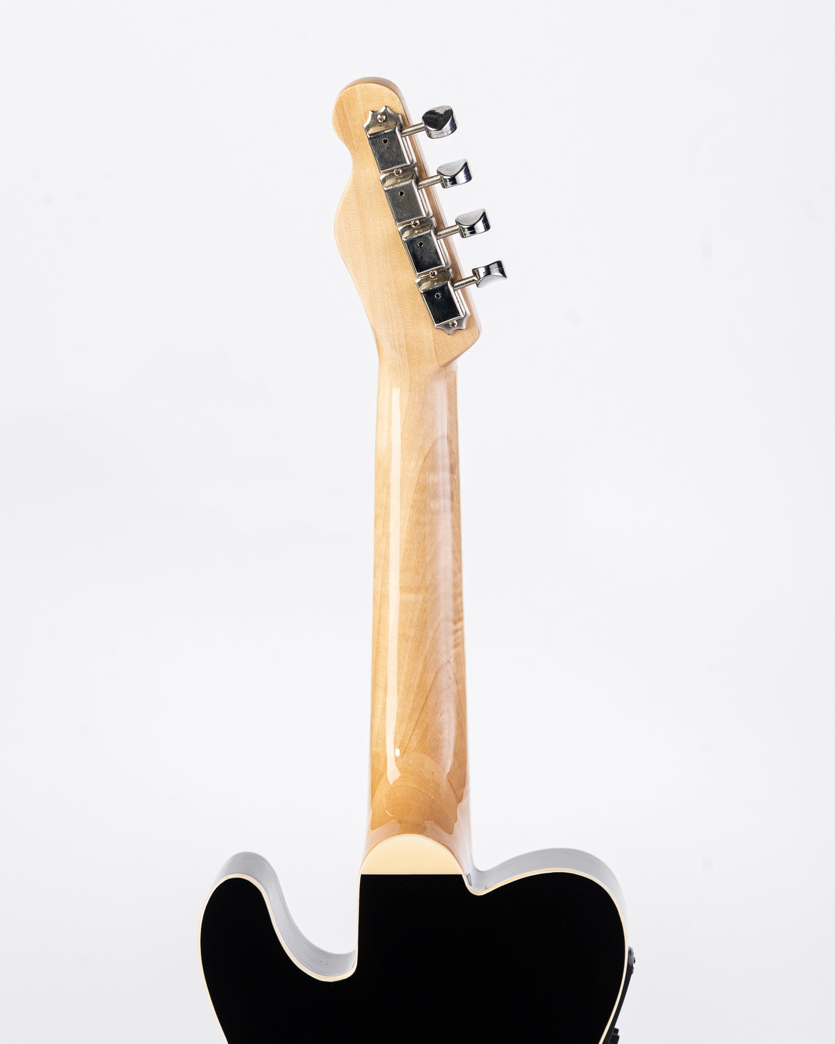 Fender Fullerton Telecaster Ukulele with Walnut Fingerboard - Black