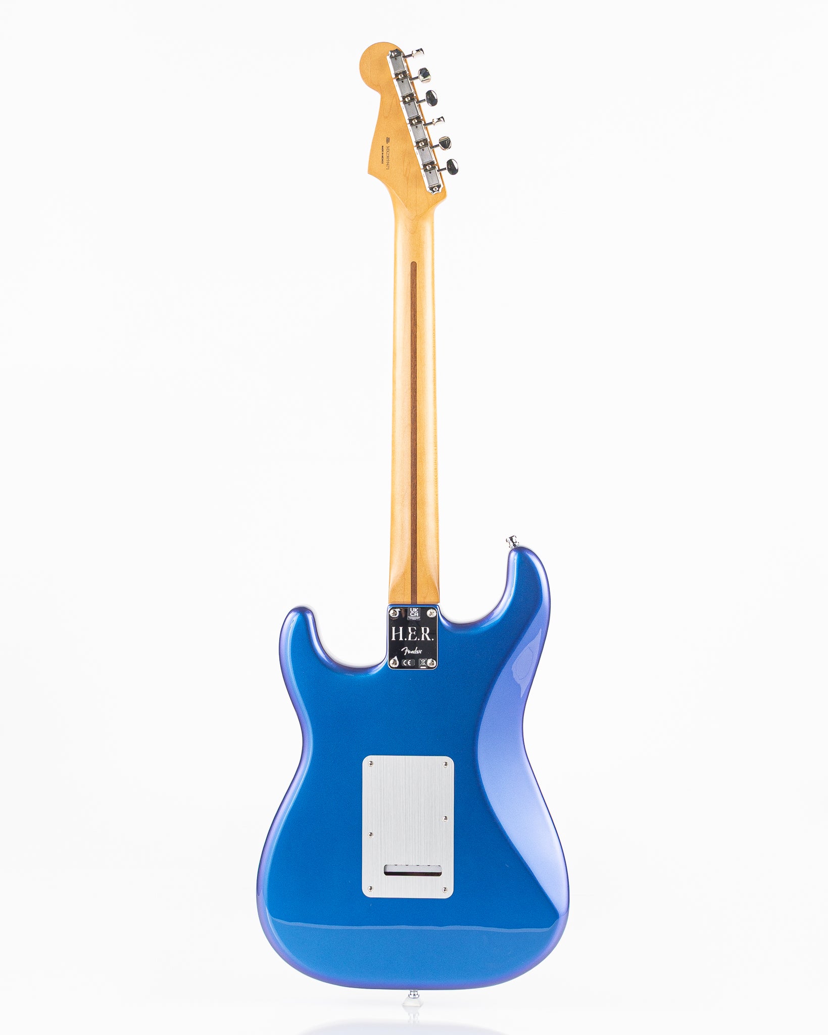 USED Fender Limited Edition H.E.R. Signature Stratocaster Electric Guitar - Blue Marlin