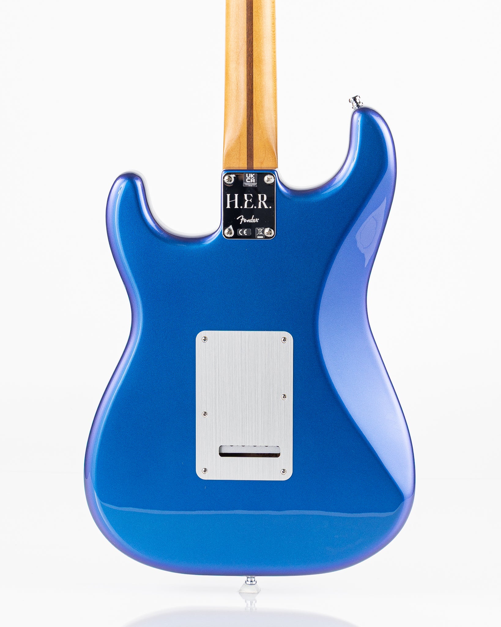 USED Fender Limited Edition H.E.R. Signature Stratocaster Electric Guitar - Blue Marlin