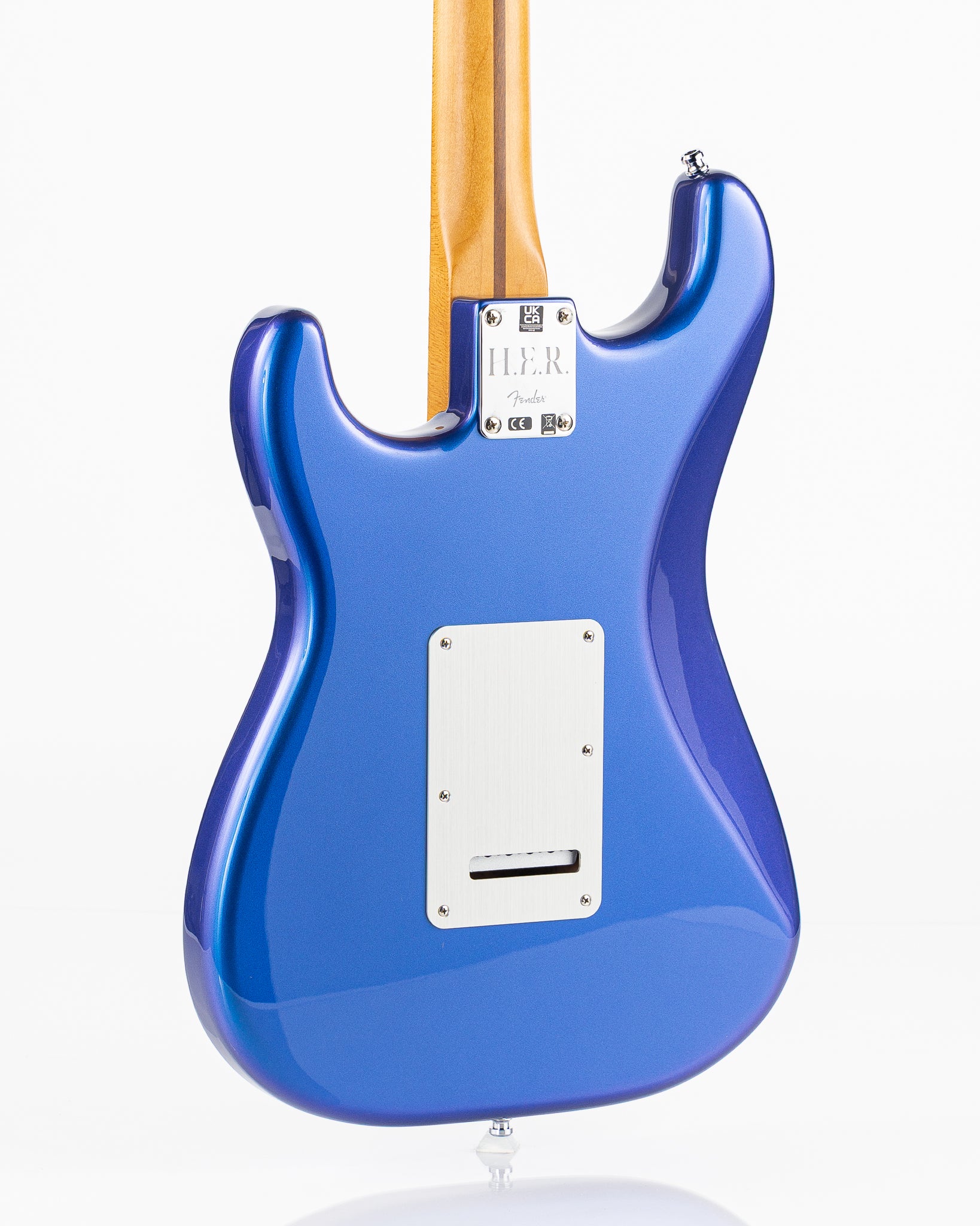 USED Fender Limited Edition H.E.R. Signature Stratocaster Electric Guitar - Blue Marlin