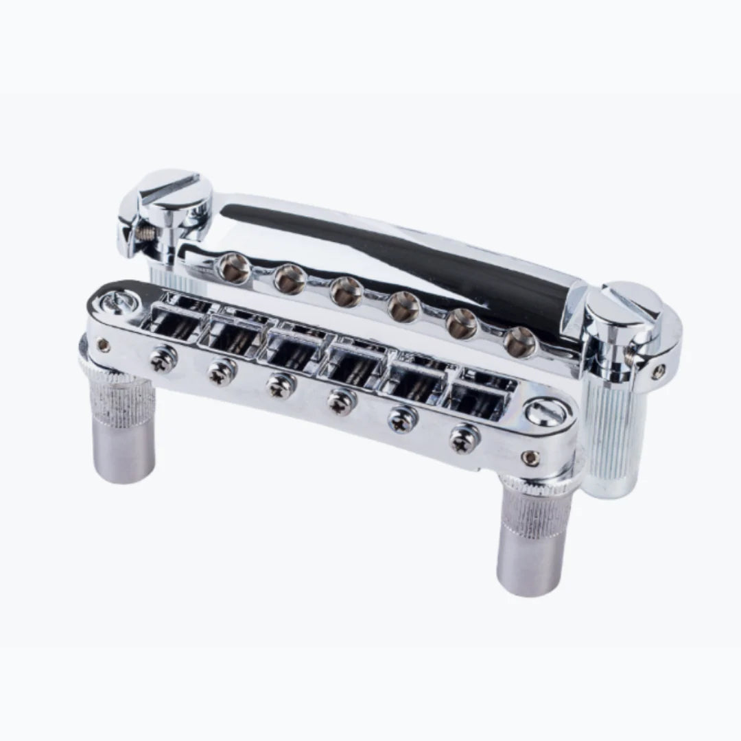 Allparts GB-0529-010 TonePros LPM02 Large Metric Tuneomatic and Tailpiece Set - Chrome