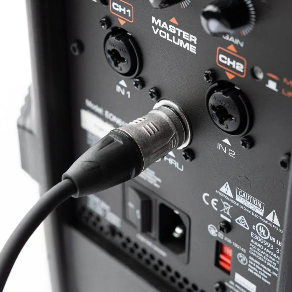 Gator GCWB-XLR-10 Microphone/Speaker Cable XLR Male to XLR Female - 10'