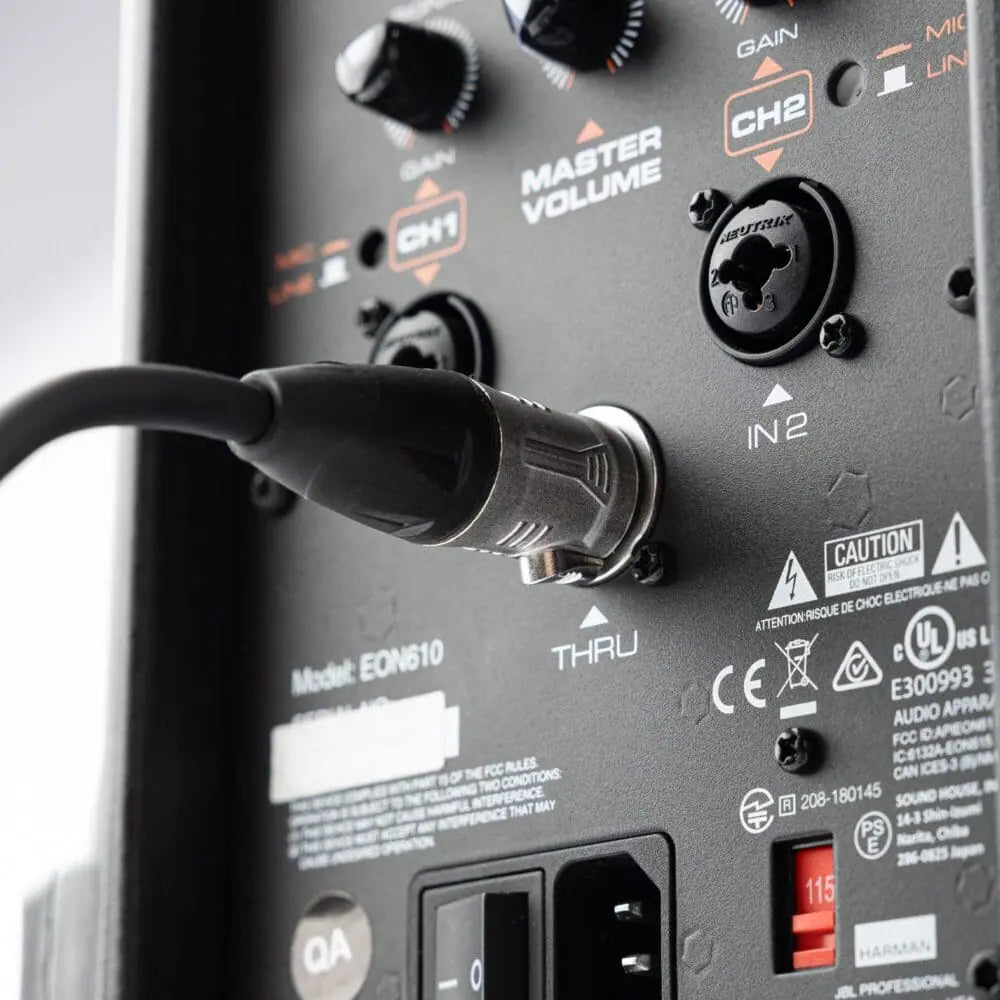 Gator GCWB-XLR-20 Microphone/Speaker Cable XLR Male to XLR Female - 20'