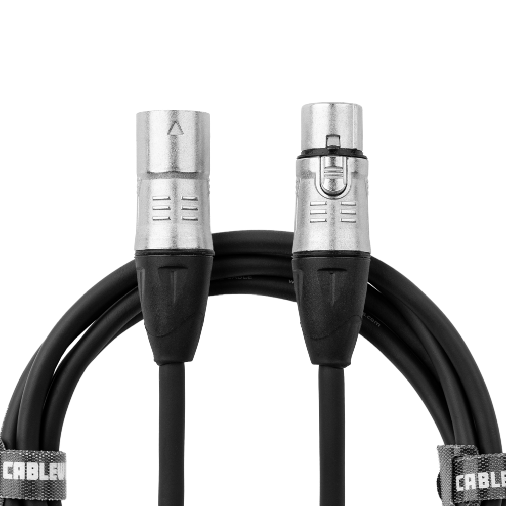 Gator GCWB-XLR-10 Microphone/Speaker Cable XLR Male to XLR Female - 10'