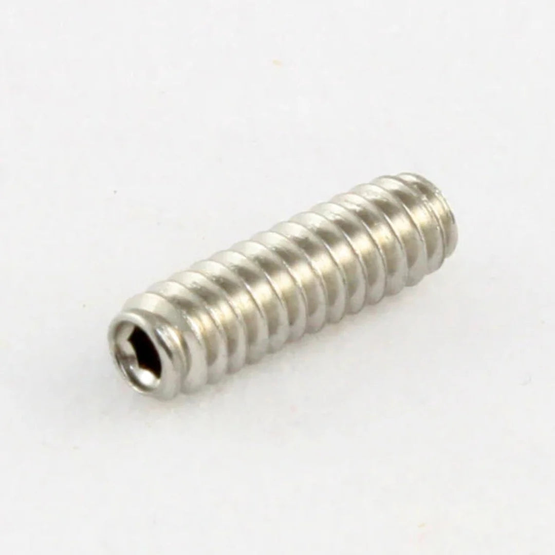 Allparts GS-0002-005 Hex Head Bridge Height Screws (12) - Stainless Steel